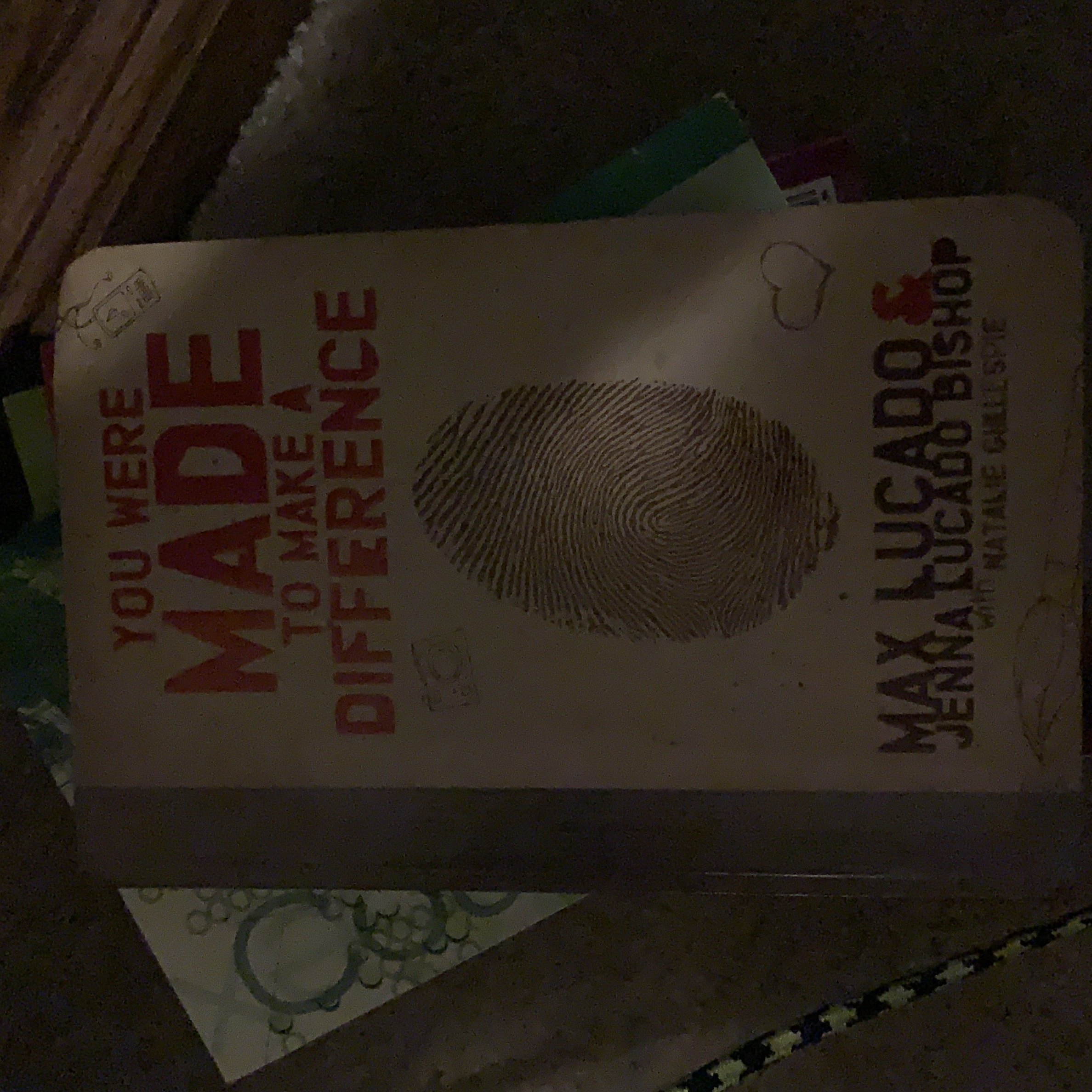 You Were Made to Make a Difference