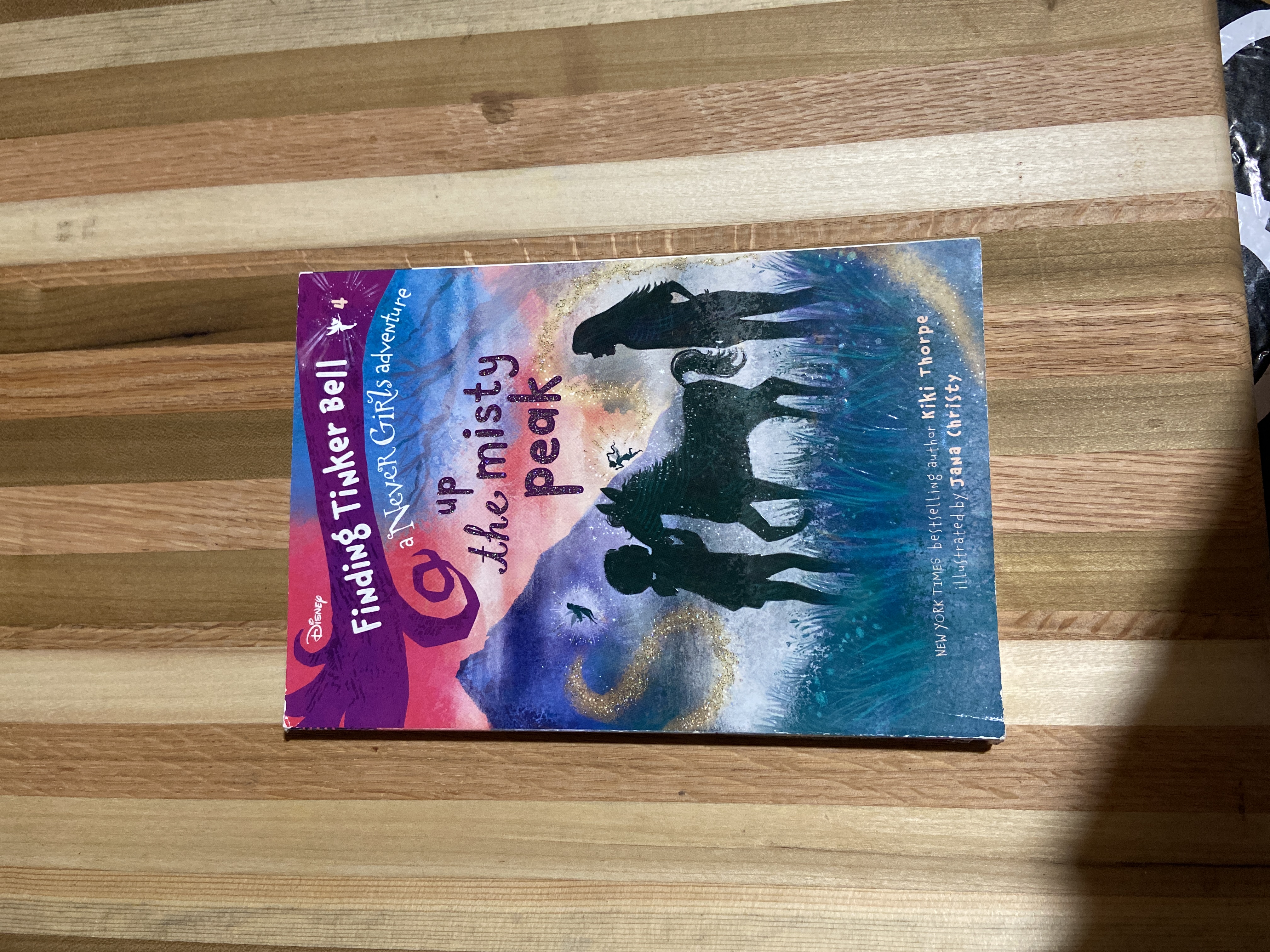 Finding Tinker Bell #4: up the Misty Peak (Disney: the Never Girls)