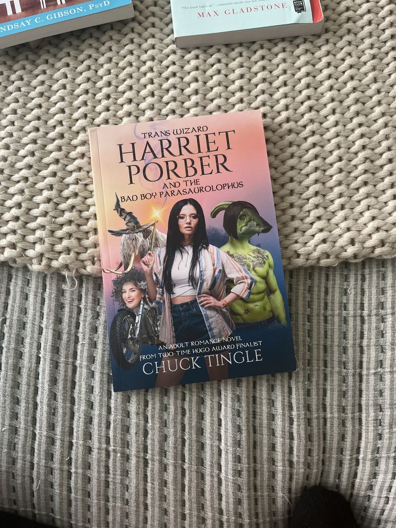 Trans Wizard Harriet Porber and the Bad Boy Parasaurolophus: an Adult Romance Novel