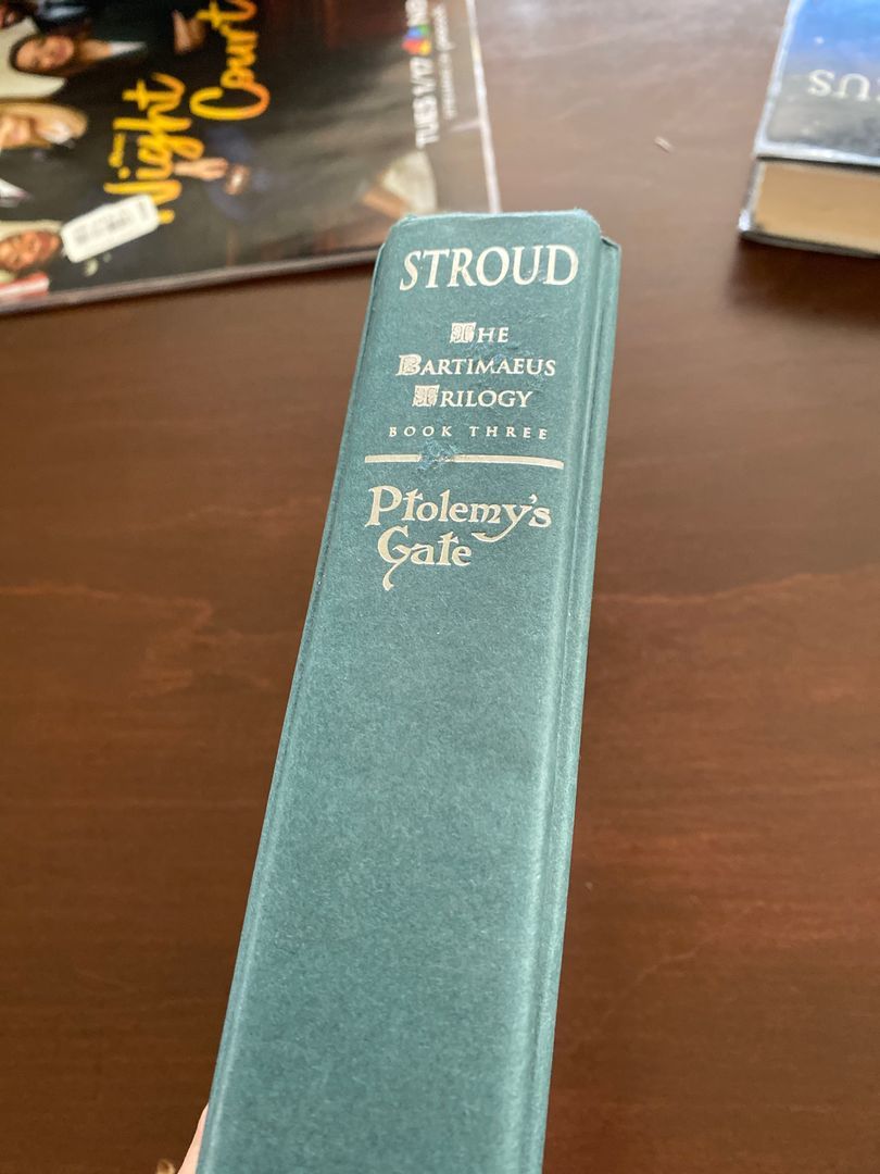 The Bartimaeus Trilogy  Ptolemy’s Gate