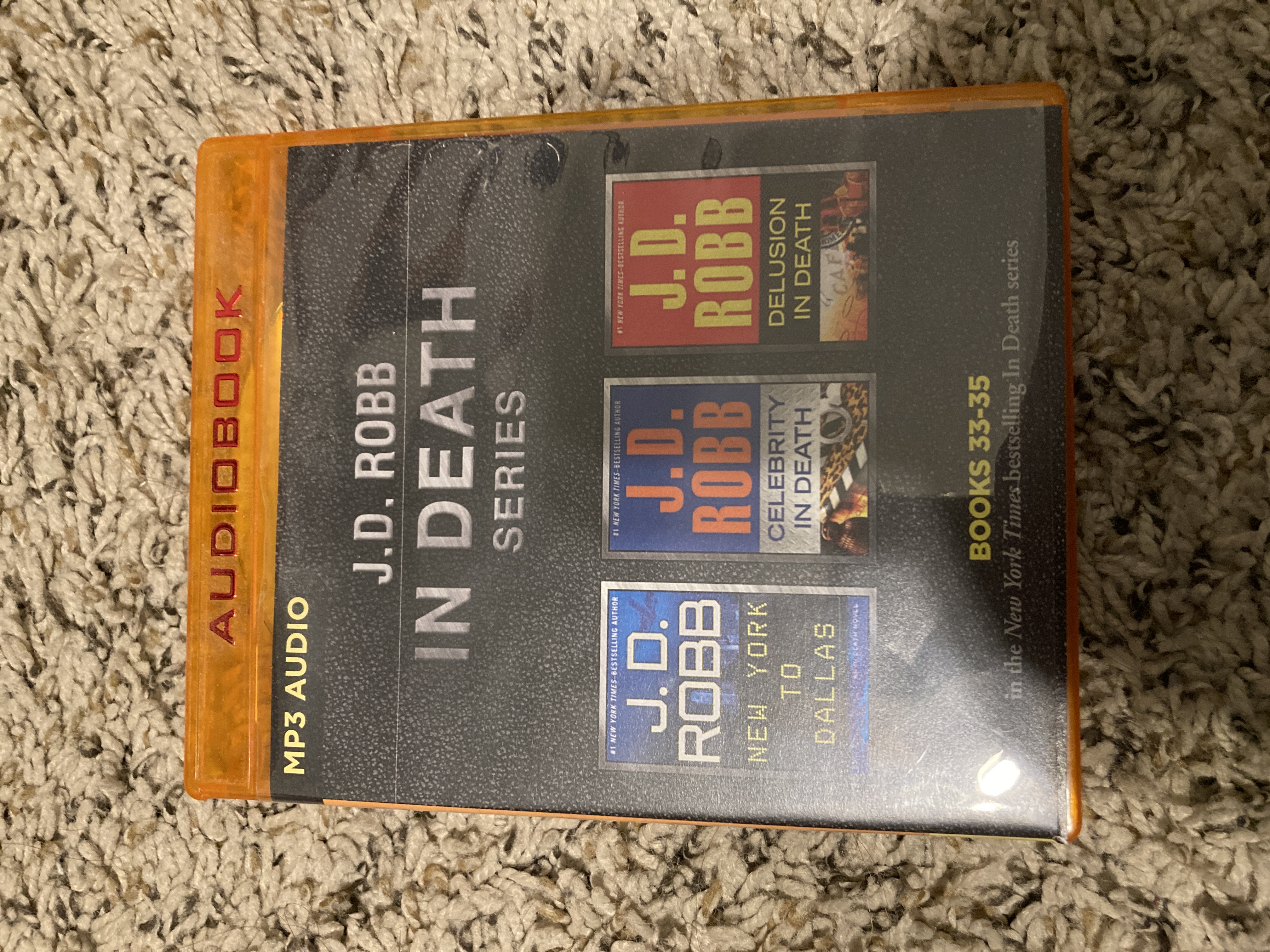 J. D. Robb - in Death Series: Books 33-35