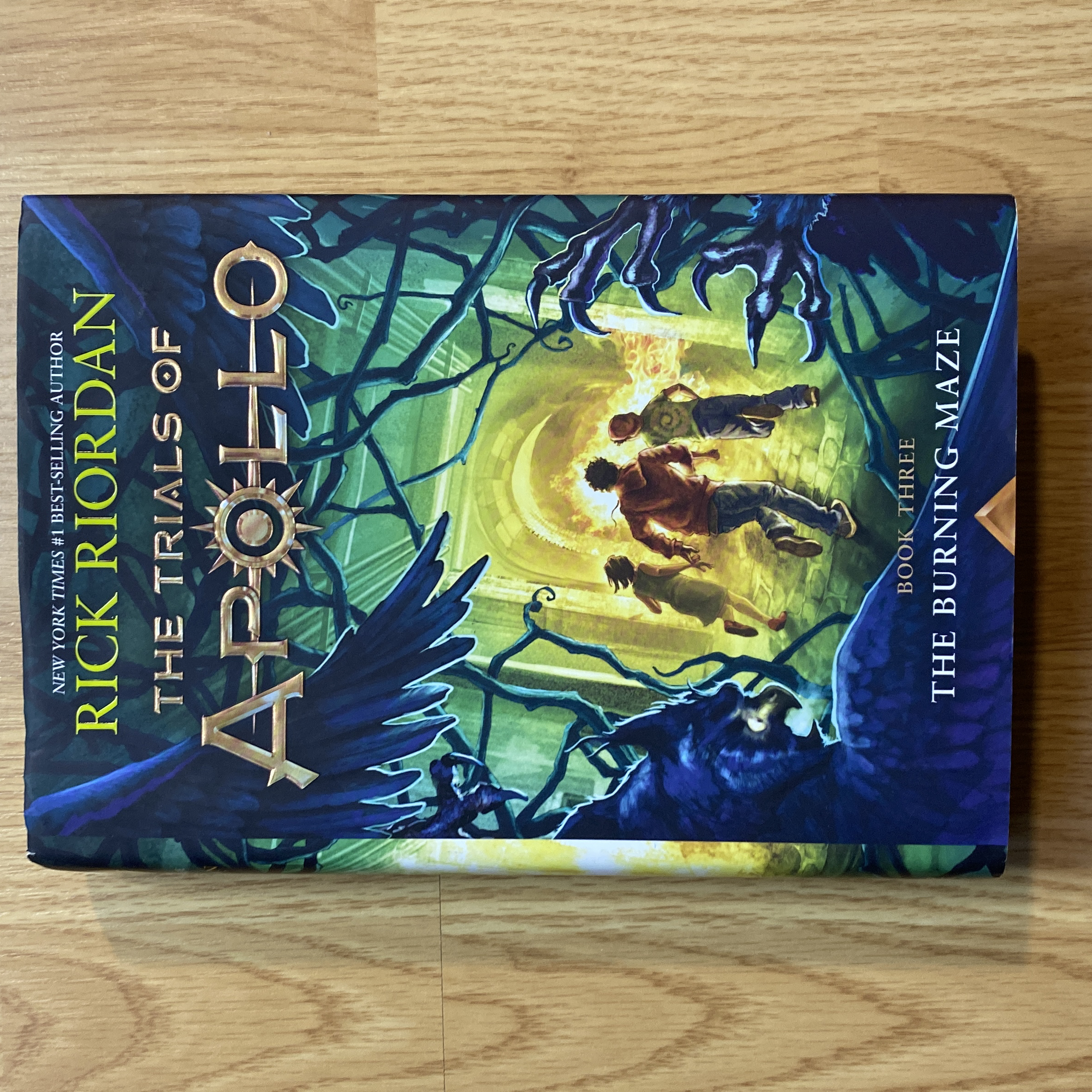 The Burning Maze (Trials of Apollo, Book Three)