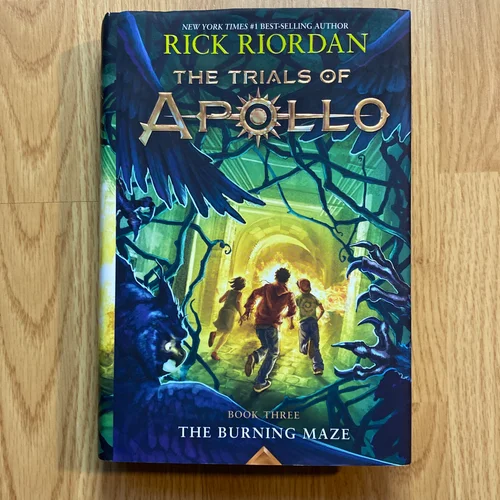The Burning Maze (Trials of Apollo, Book Three)