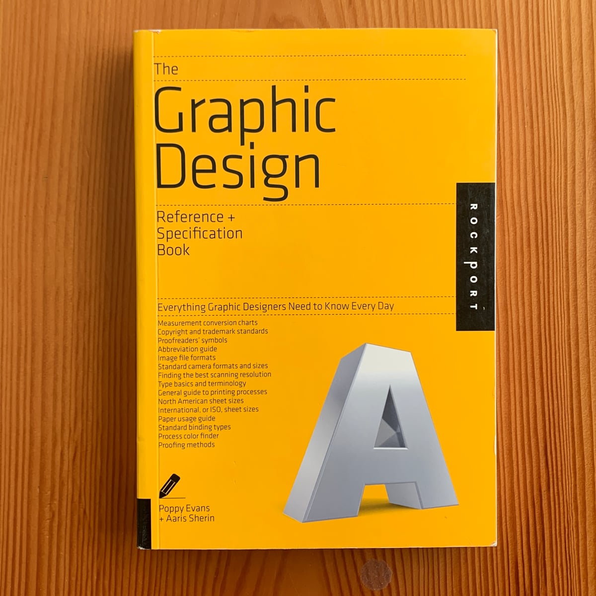 The Graphic Design Reference and Specification Book by Poppy Evans ...
