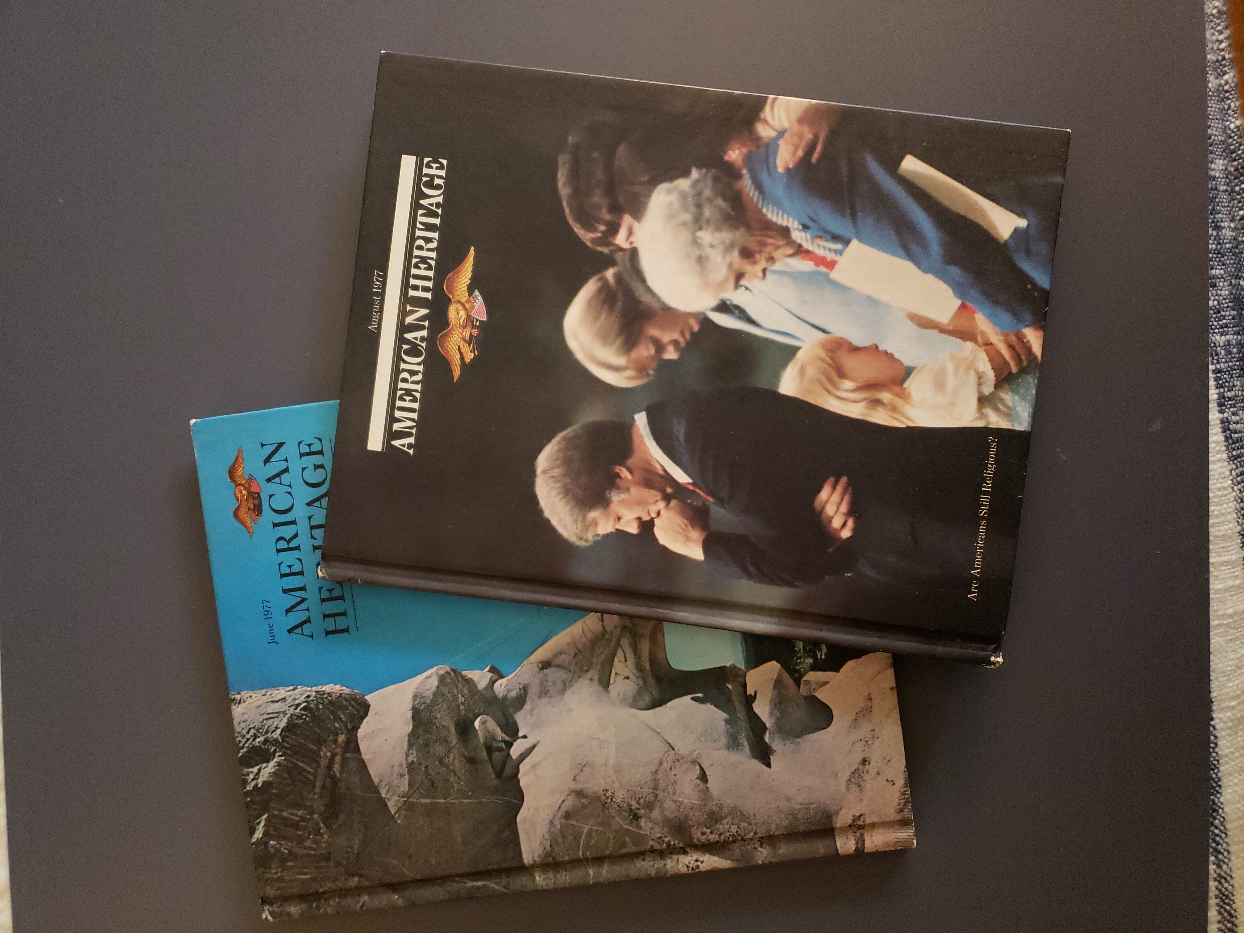 American Heritage June 1977 & August 1977
