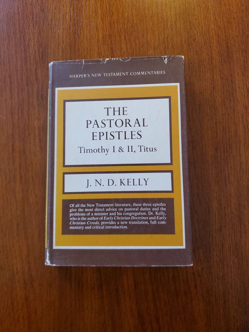 The Pastoral Epistles (First Edition)