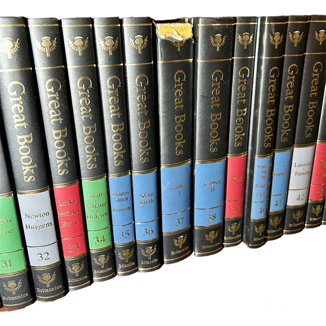 Britannica Complete Great Books of the Western World Collection by Robert P. Gwinn, Hardcover ...