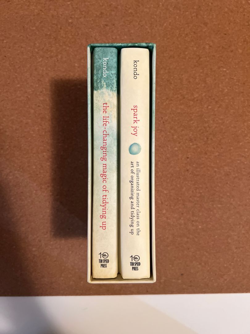 Tidying up with Marie Kondo: the Book Collection