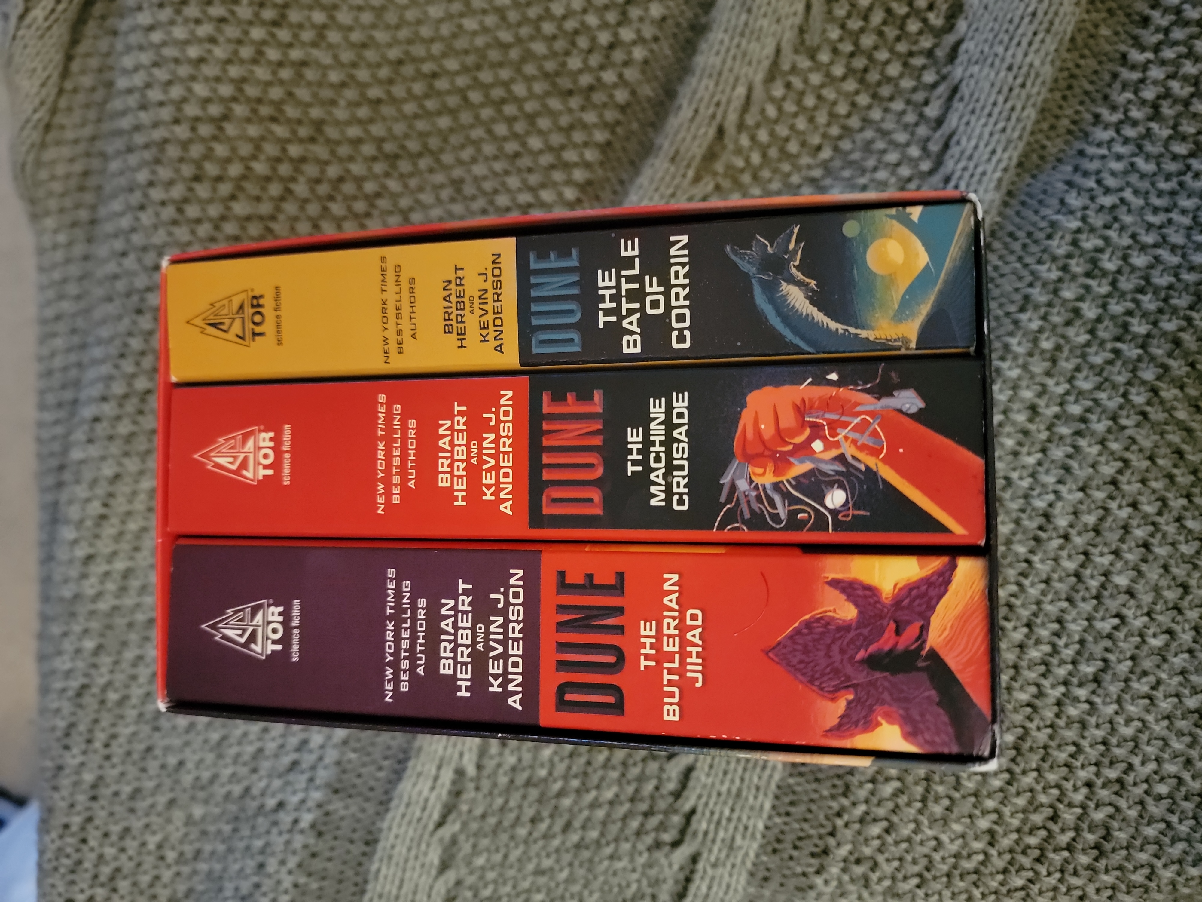 Legends of Dune Mass Market Paperback Boxed Set