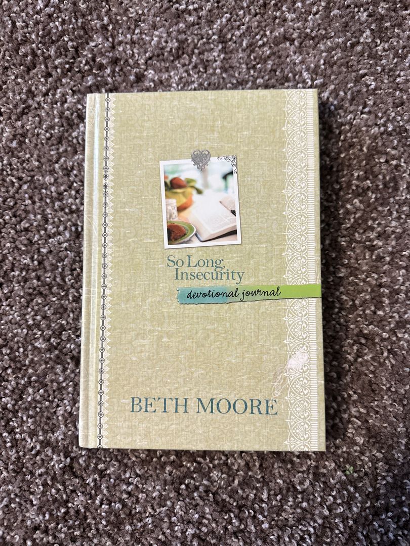 So Long, Insecurity Devotional Journal