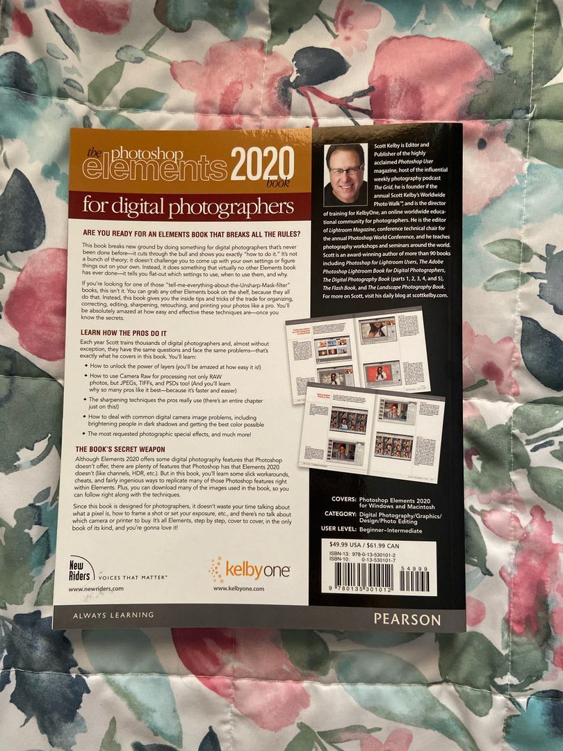 The Photoshop Elements 2020 Book for Digital Photographers by Scott Kelby