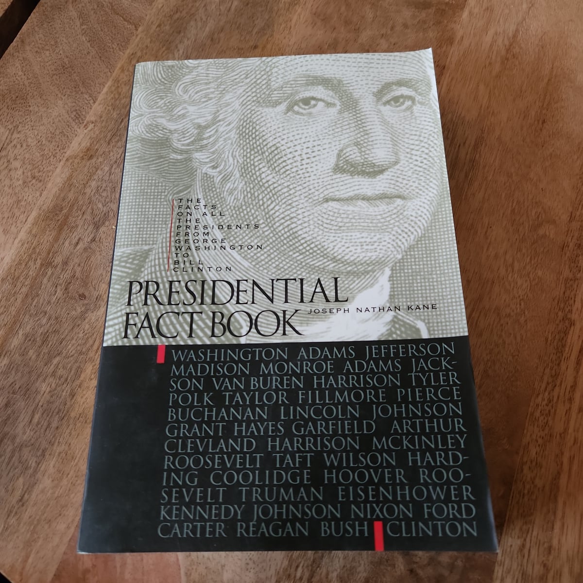 Presidential Fact Book by Joseph Nathan Kane