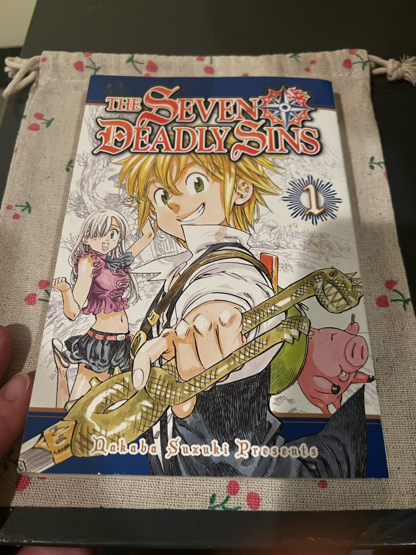 5 books of The seven deadly sins vol 1-5