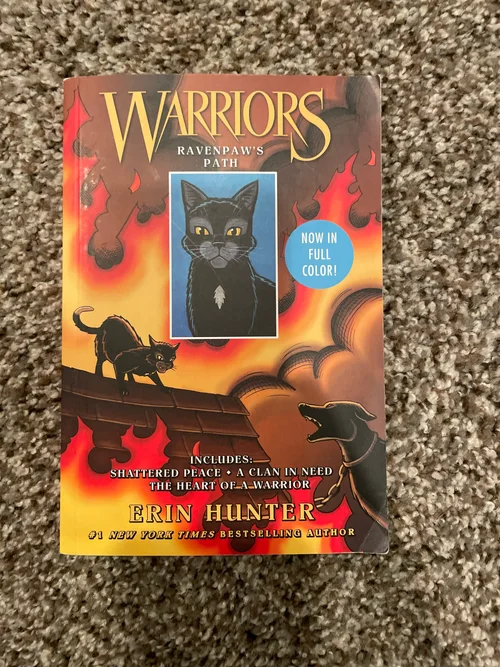 Warriors Manga: Ravenpaw's Path: 3 Full-Color Warriors Manga Books In 1