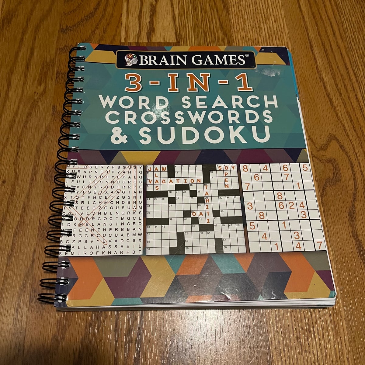 Brain Games - 3-In-1: Word Search, Crosswords and Sudoku by ...