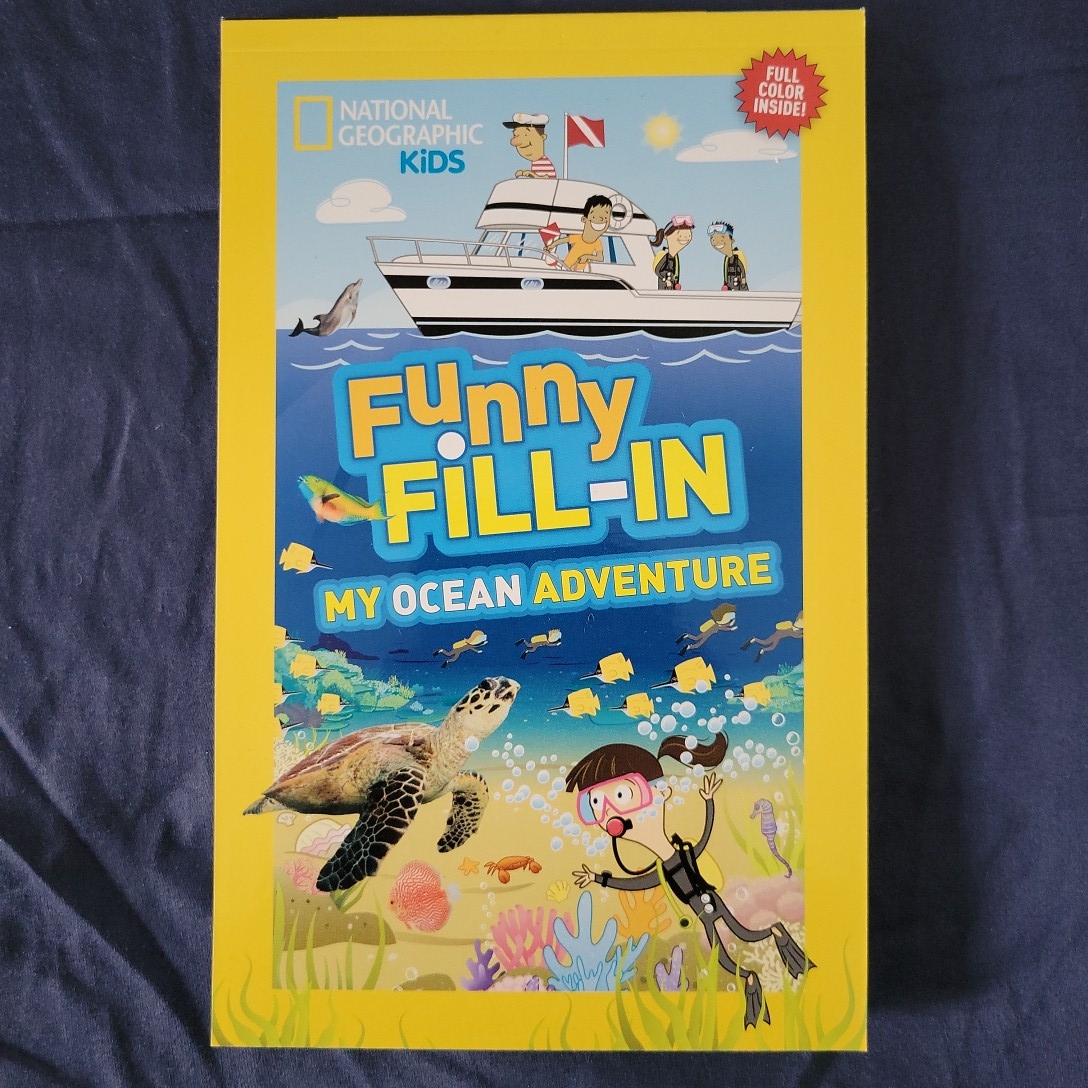 National Geographic Kids Funny Fill-In: My Ocean Adventure