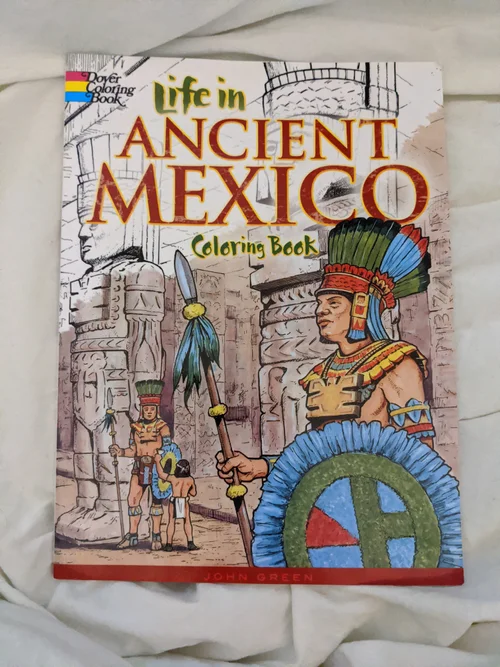 Life in Ancient Mexico Coloring Book