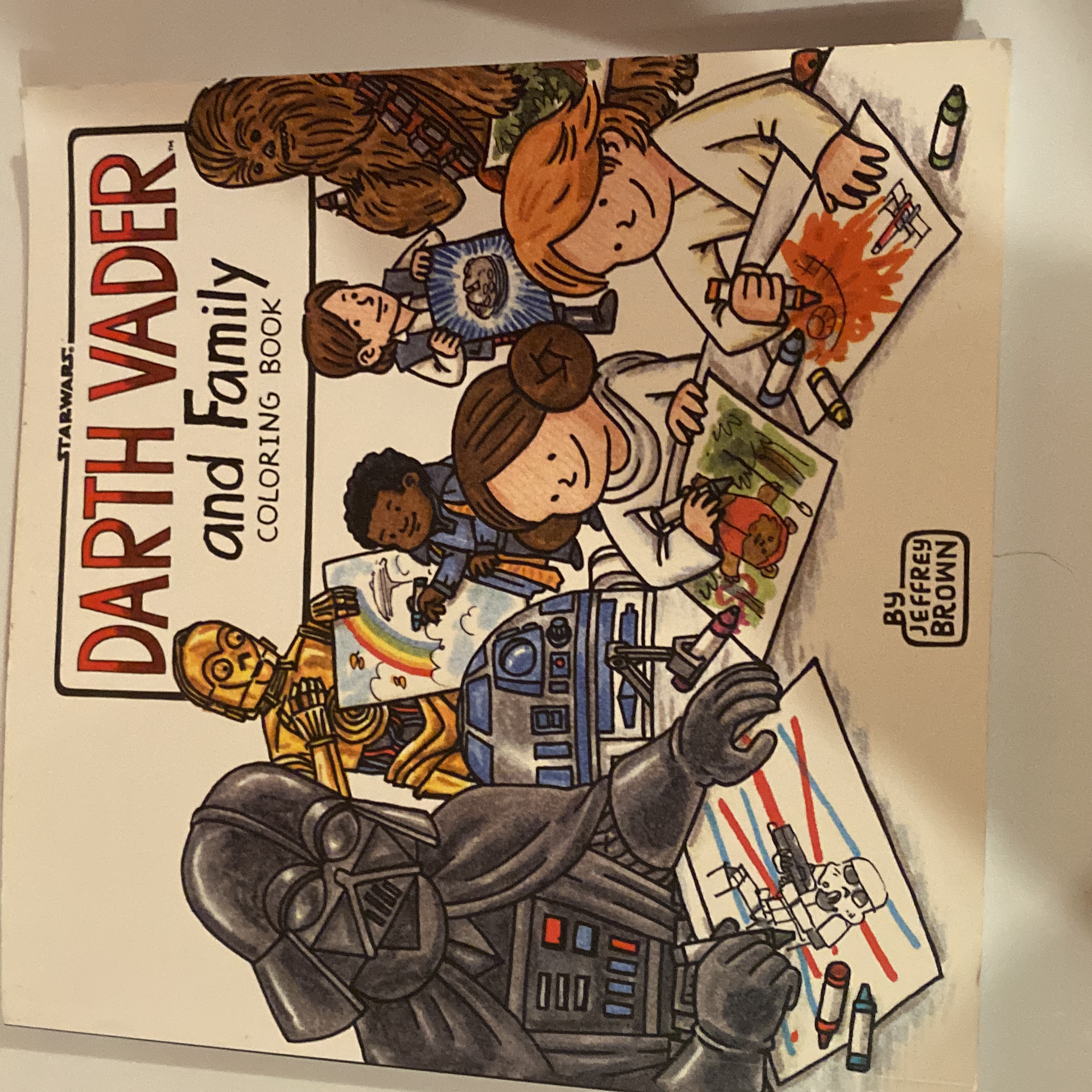 Darth Vader and Family Coloring Book