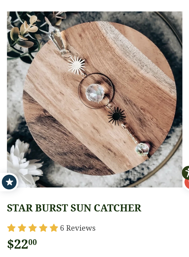 Crescent City Suncatcher 