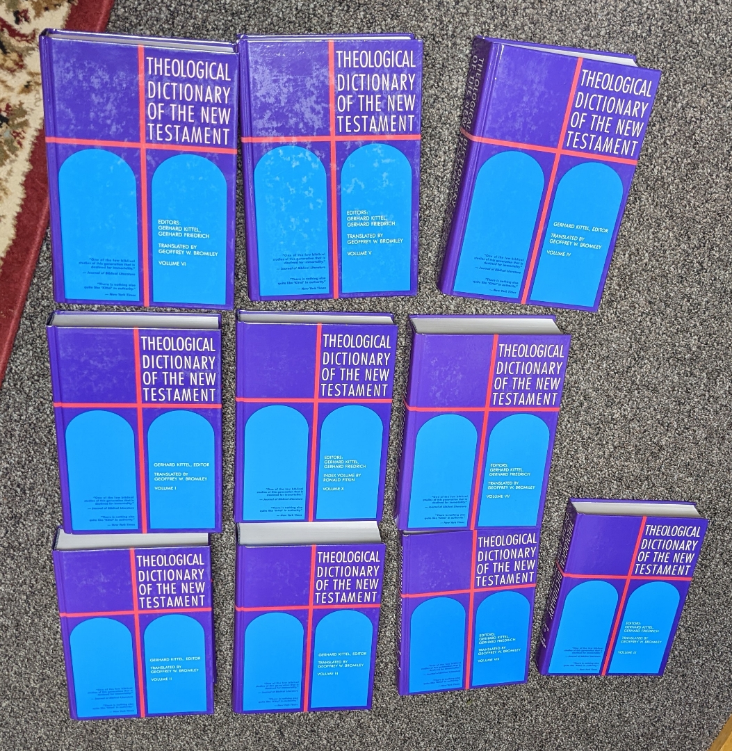 Theological Dictionary of the New Testament - Full Set 10 Volumes