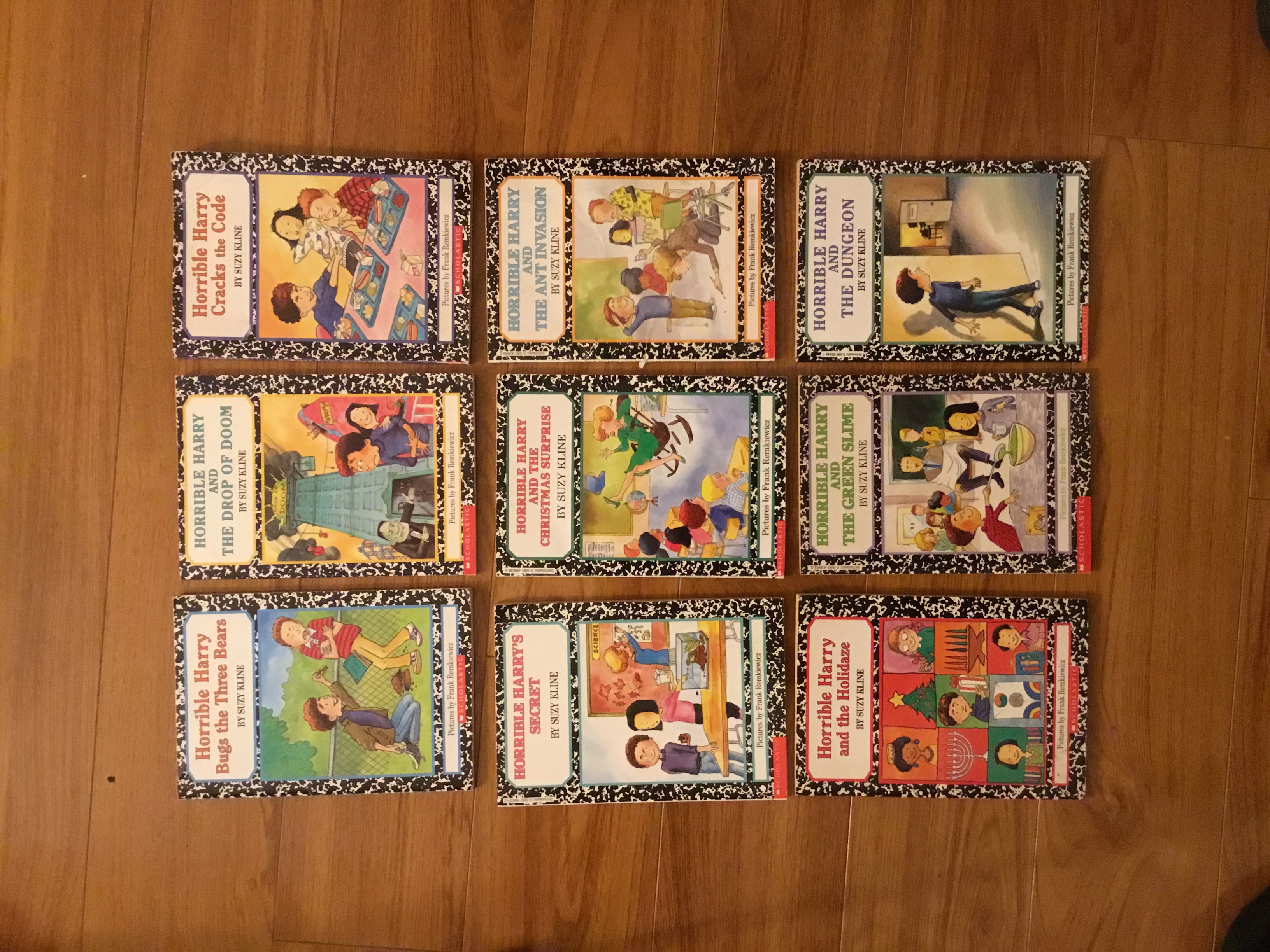 Horrible Harry set of 9