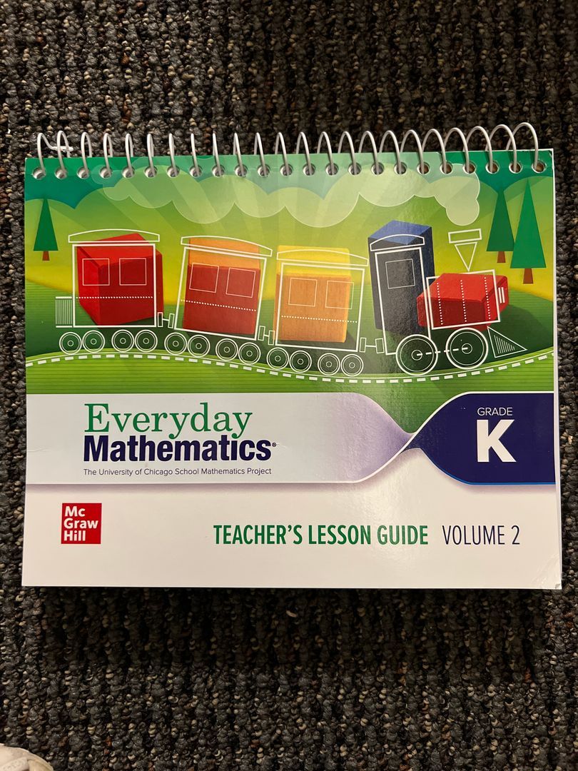 Everyday Mathematics 4 C2020 National Teacher Lesson Guide Grade K Volume 2