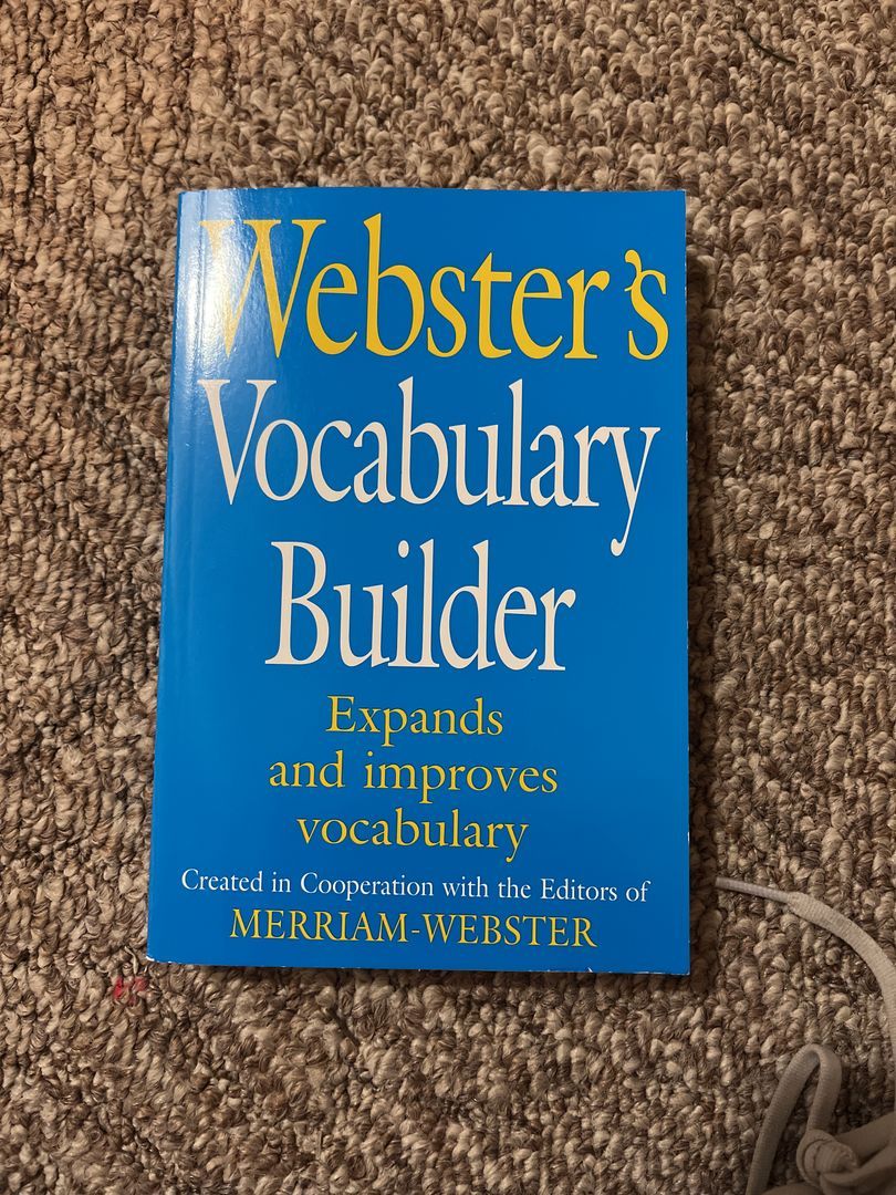 Webster's Vocabulary Builder
