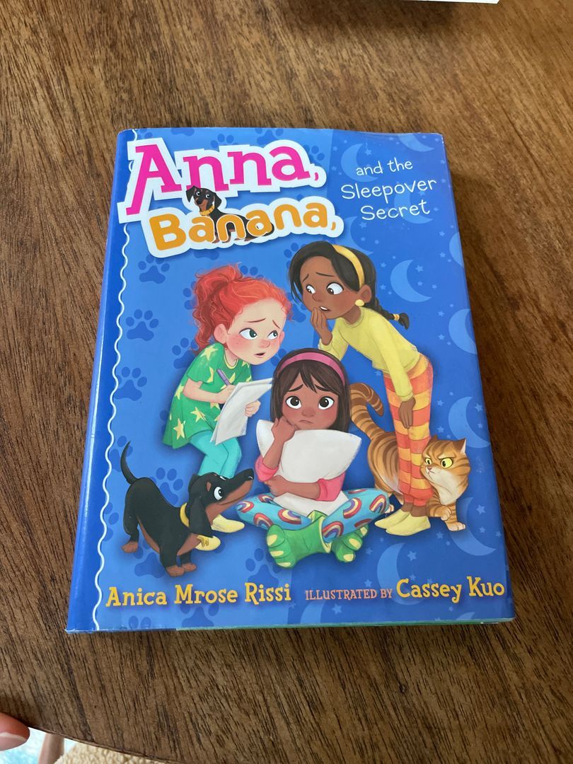 Anna, Banana, and the Sleepover Secret