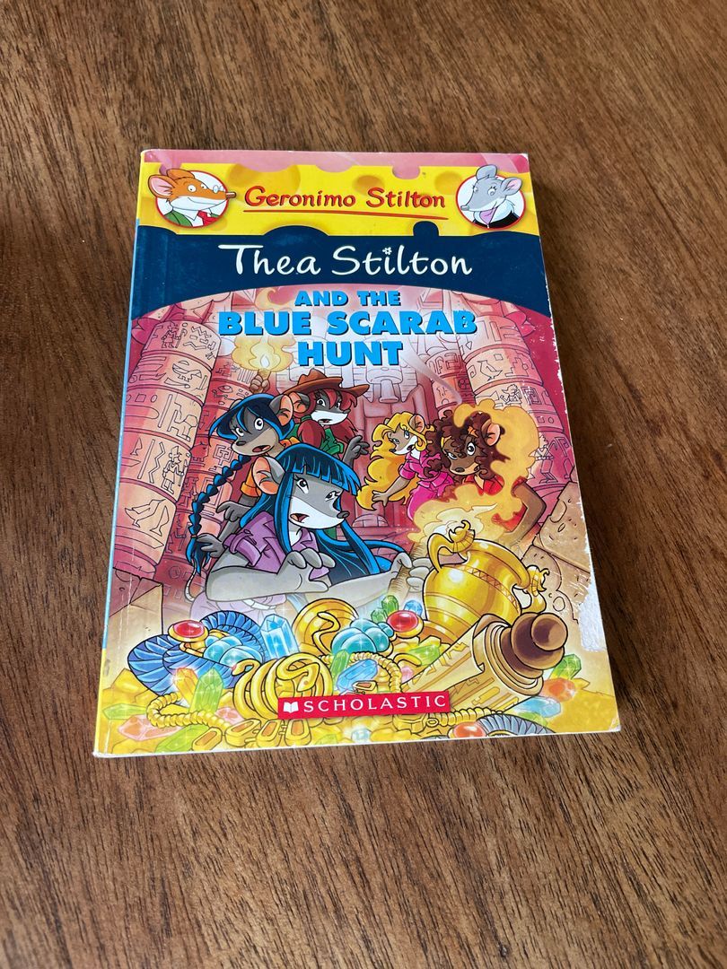 Thea Stilton and the Blue Scarab Hunt