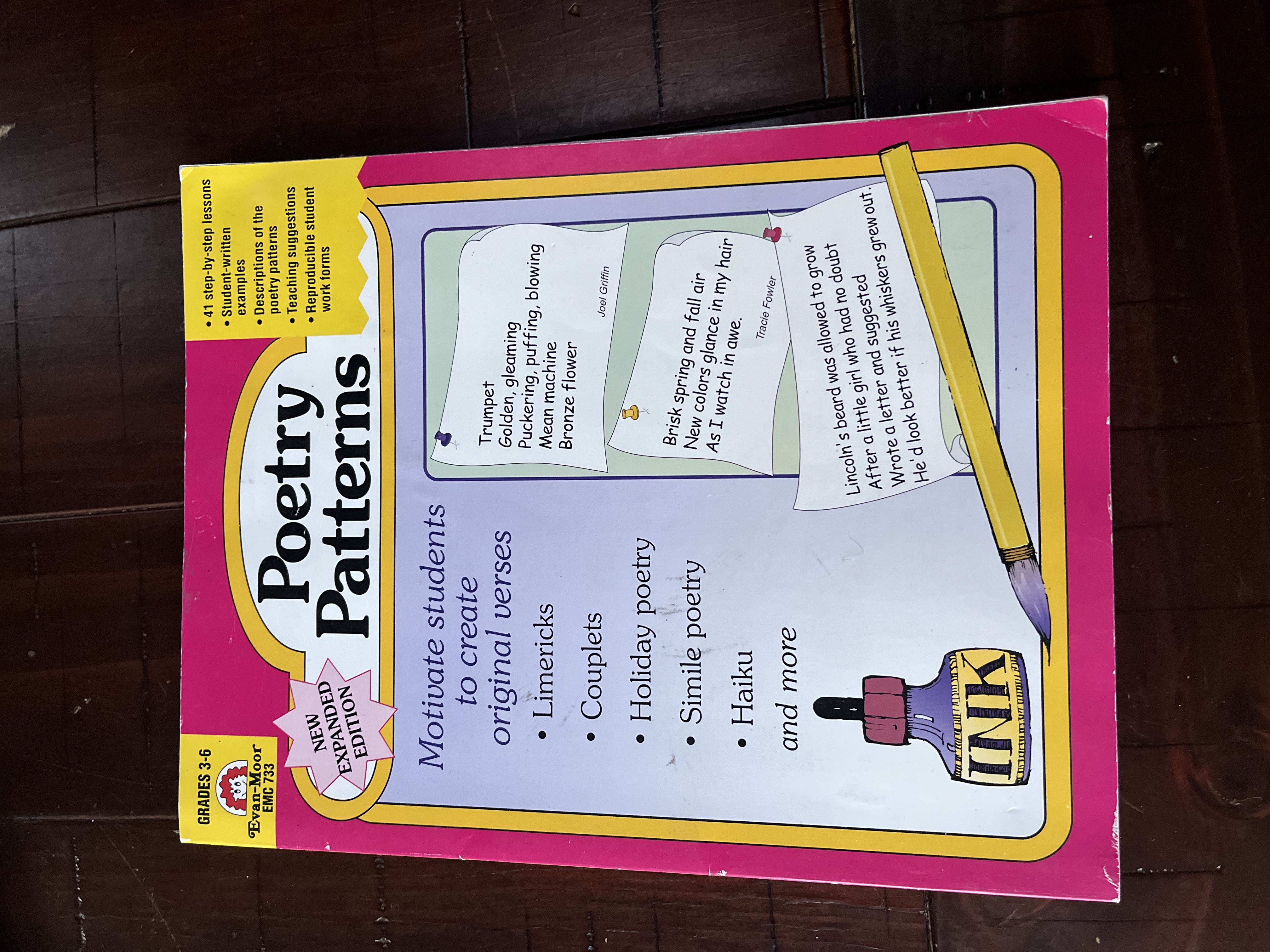 Poetry Patterns by Evan-Moor Educational Publishers