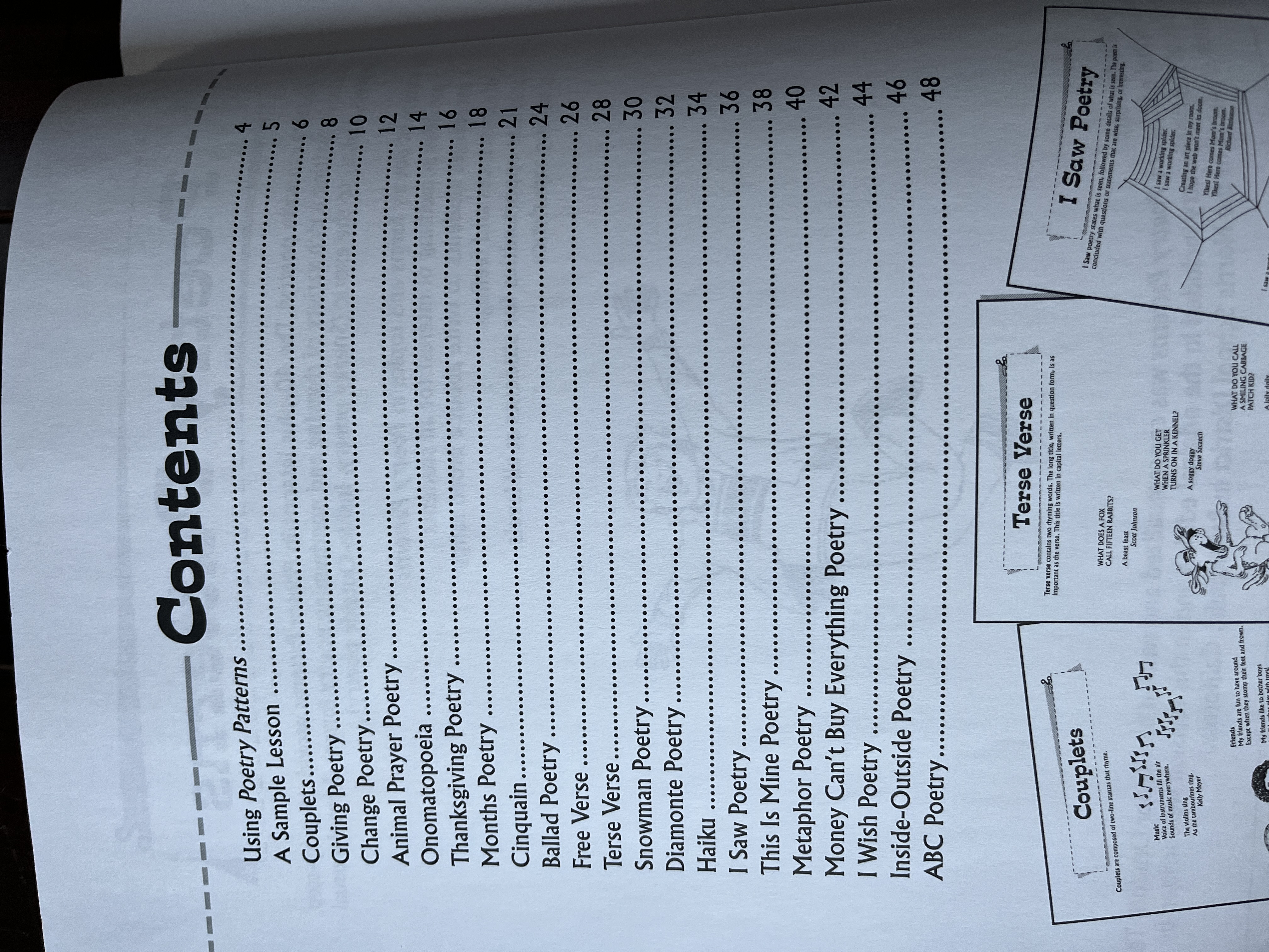 Poetry Patterns by Evan-Moor Educational Publishers