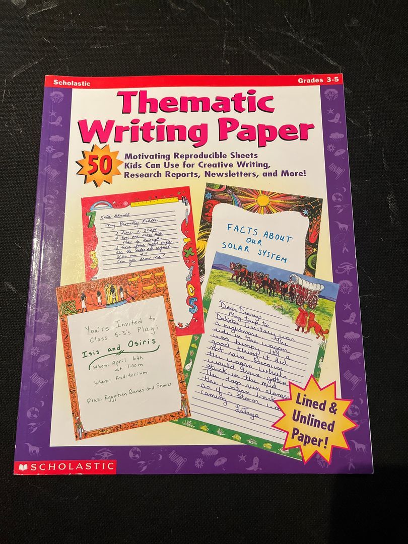 Thematic Writing Paper