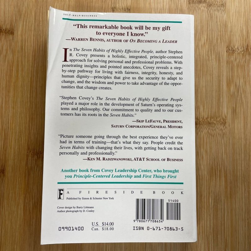 The Seven Habits of Highly Effective People