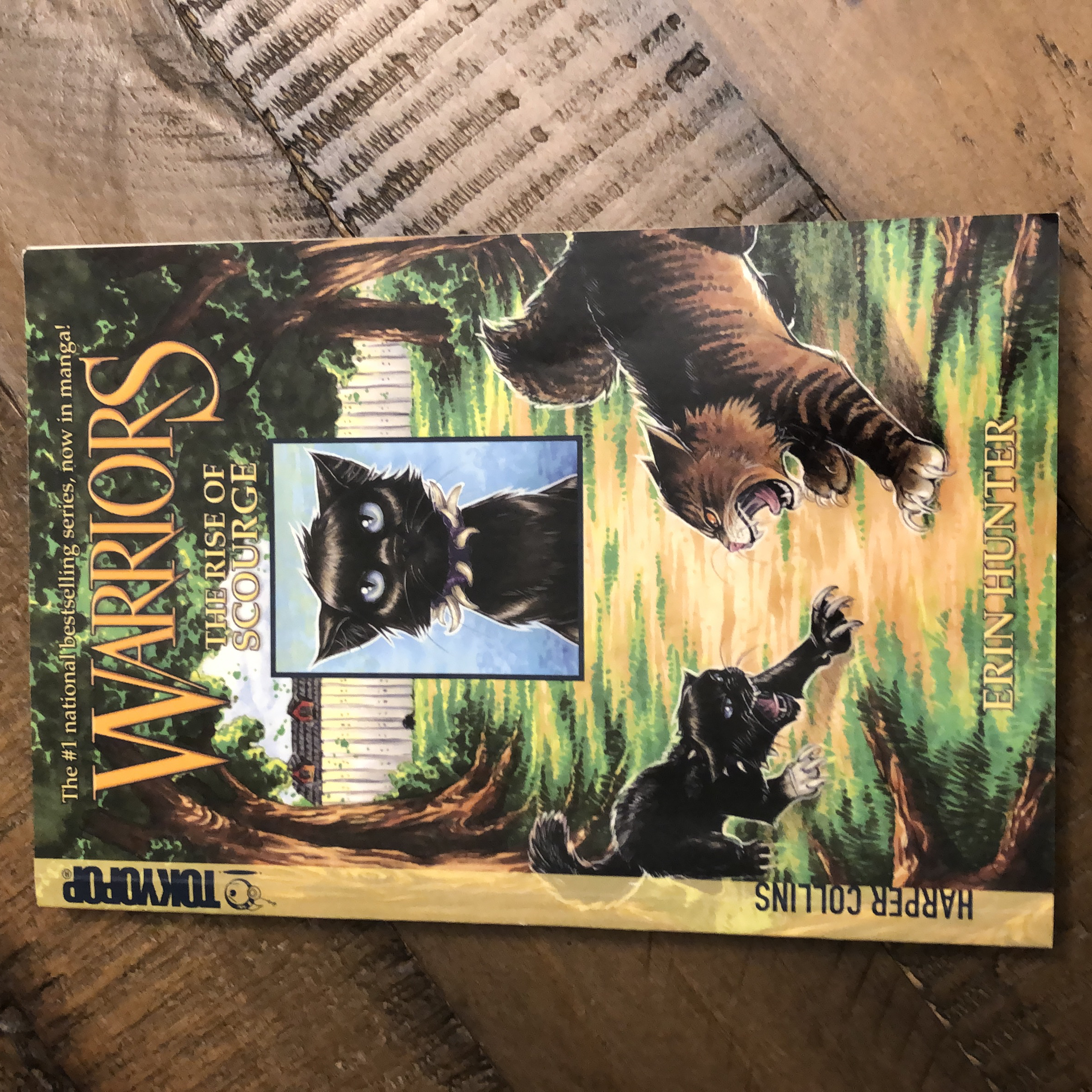 Warriors Manga: the Rise of Scourge