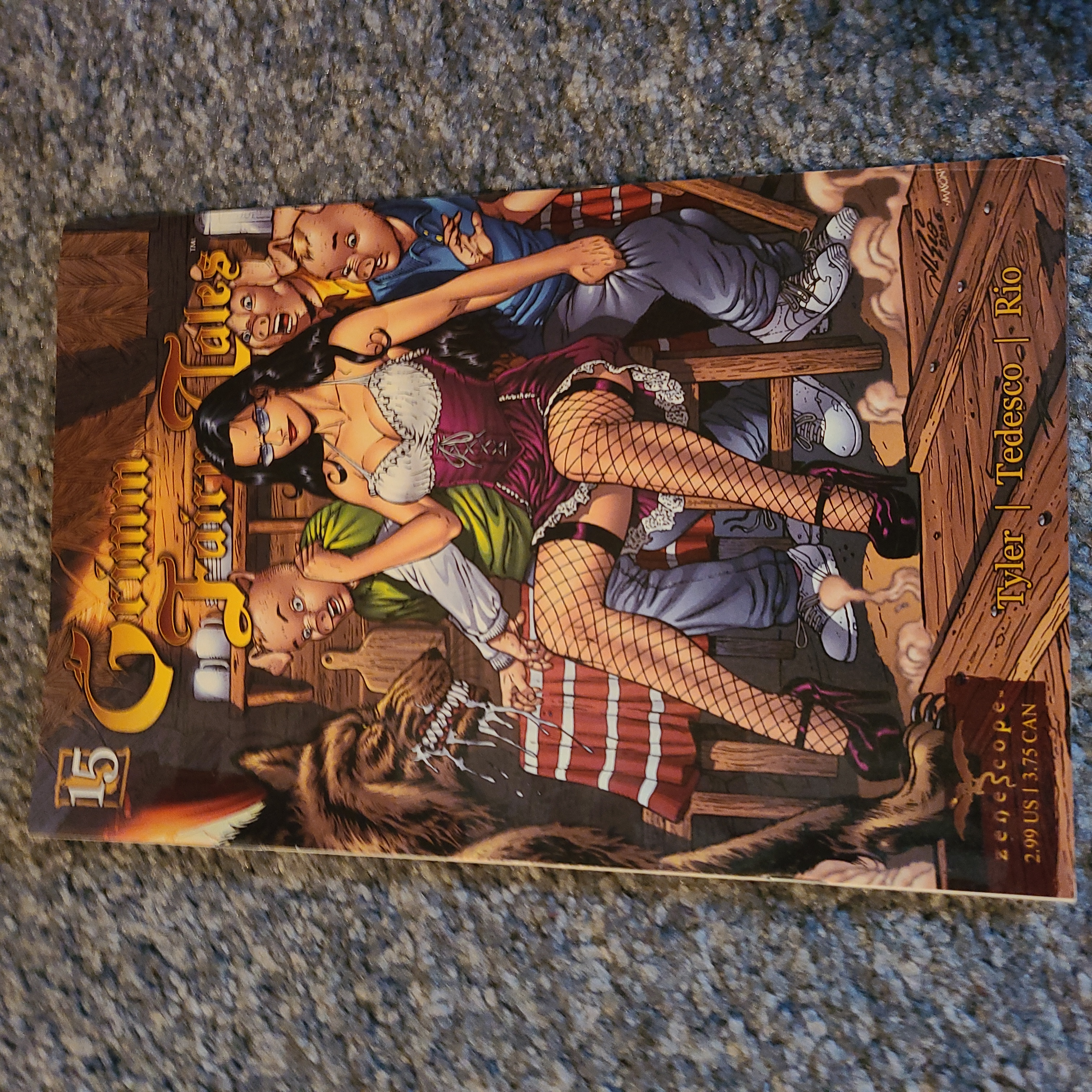 Grimm Fairy Tales "The Three Little Pigs"