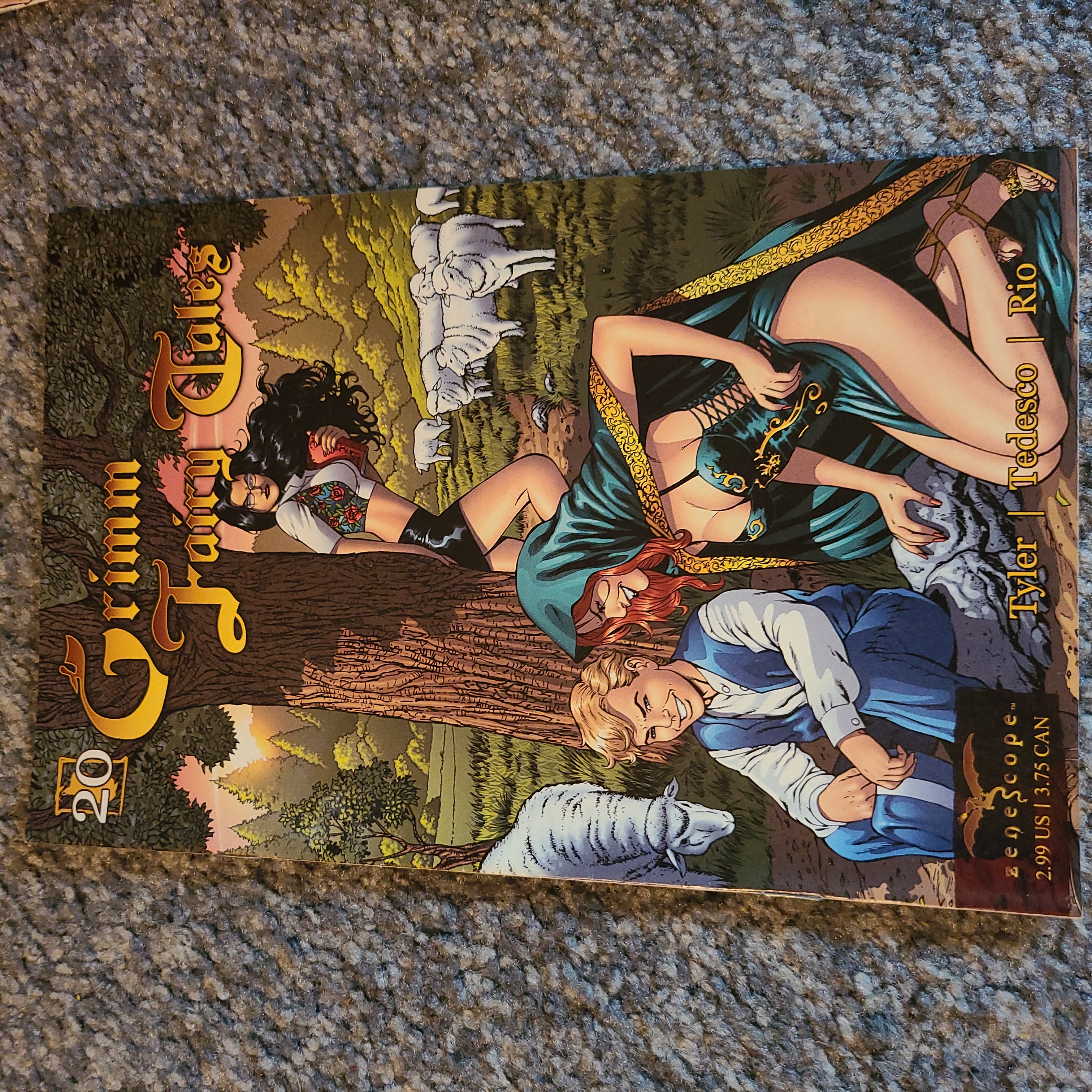 Grimm Fairy Tales "The Boy Who Cried Wolf"