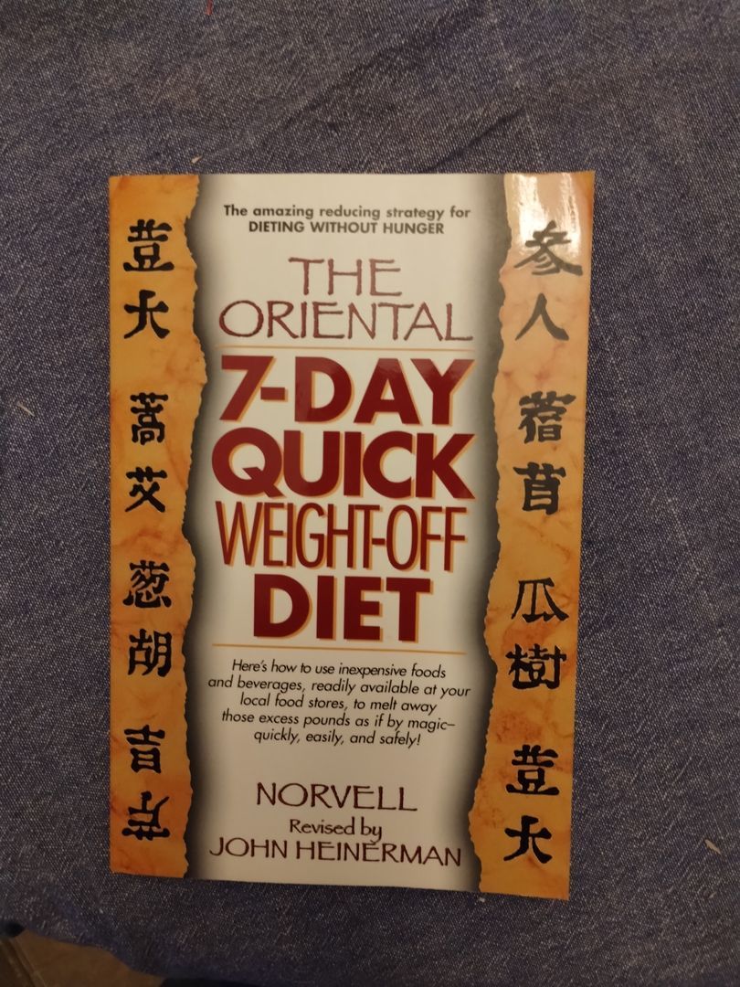 Oriental 7-Day Quick Weight-Off Diet