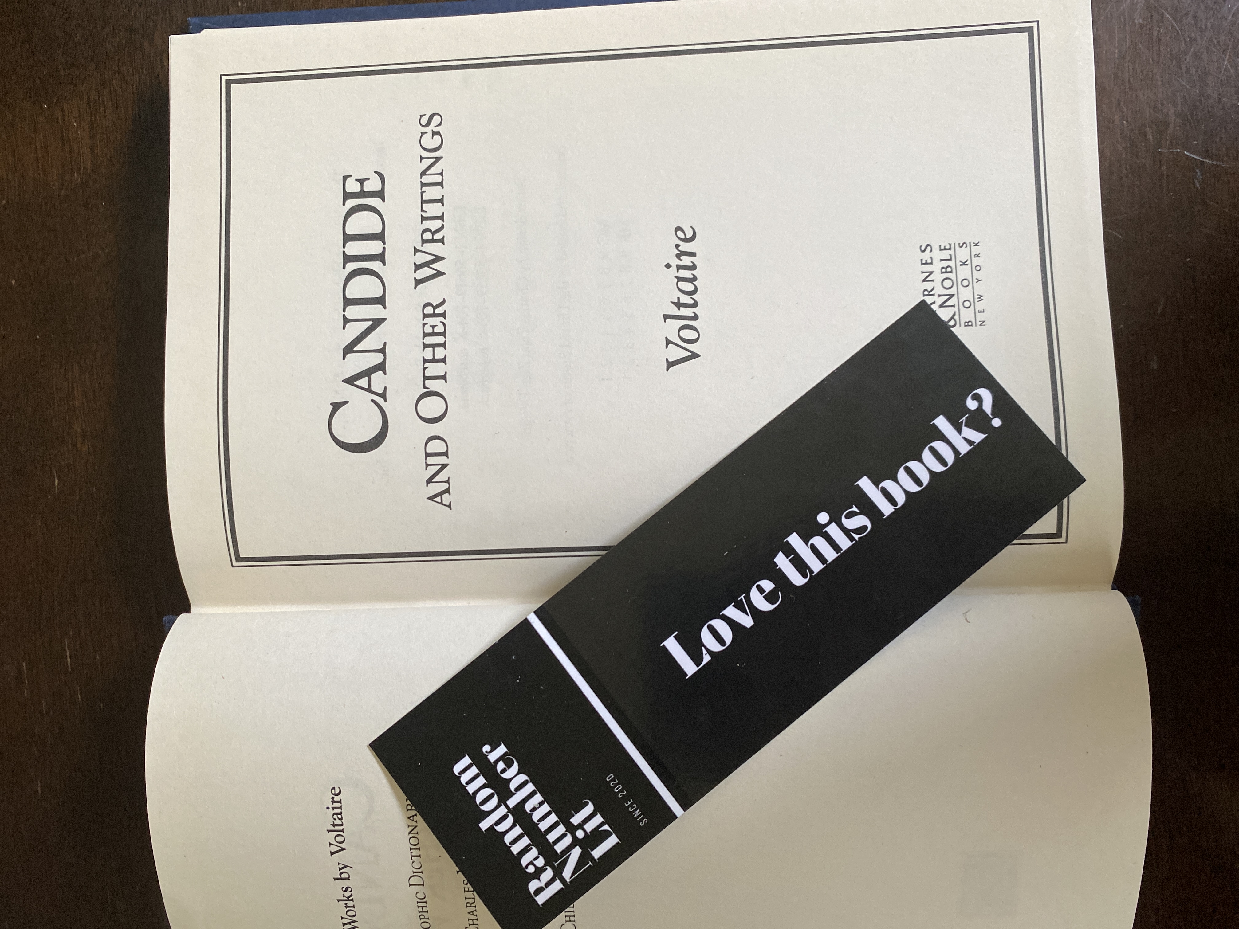 Candide and Other Writings