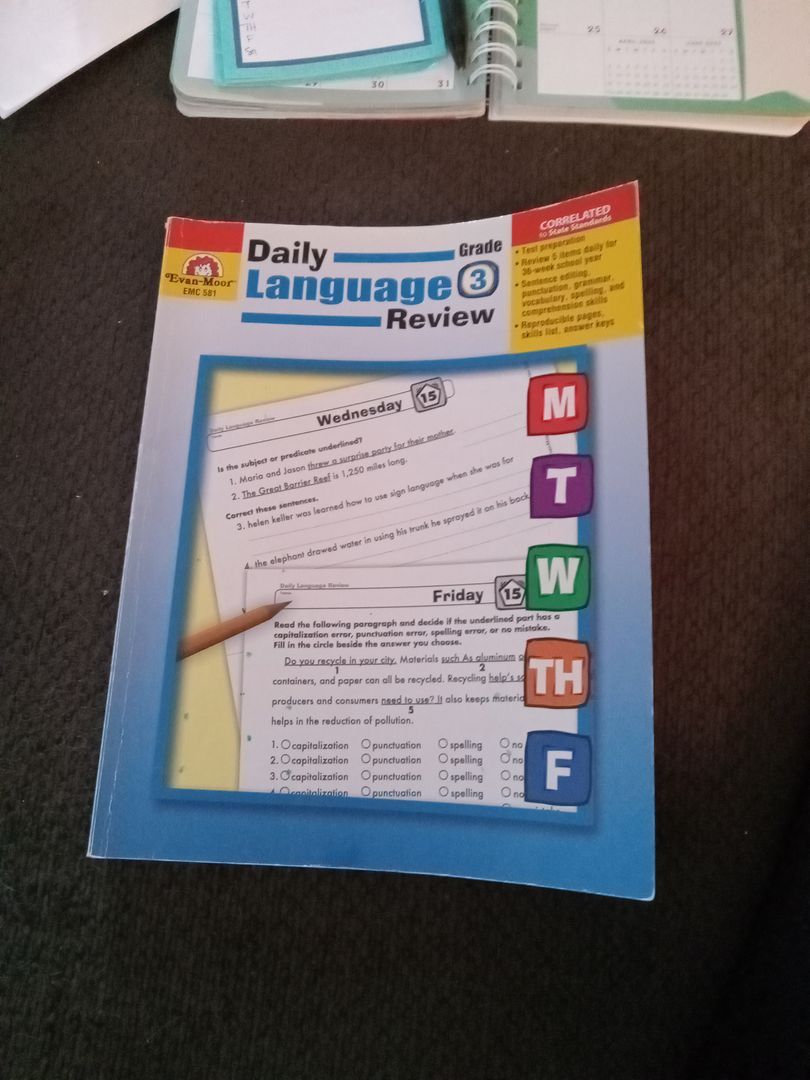 Daily Language Review Grade 3