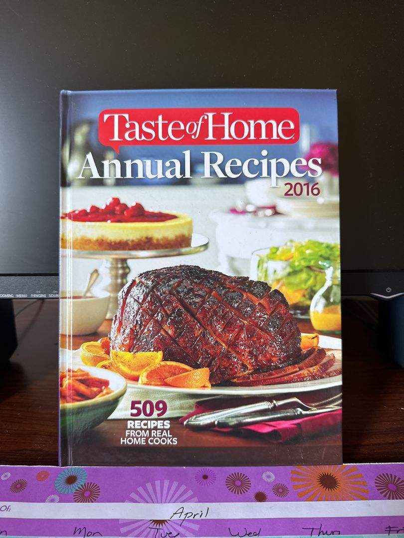 2016 Taste of Home  Annual Recipes 