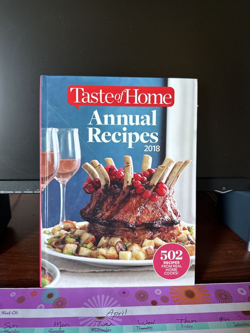 2018 Taste of Home Annual Recipes 