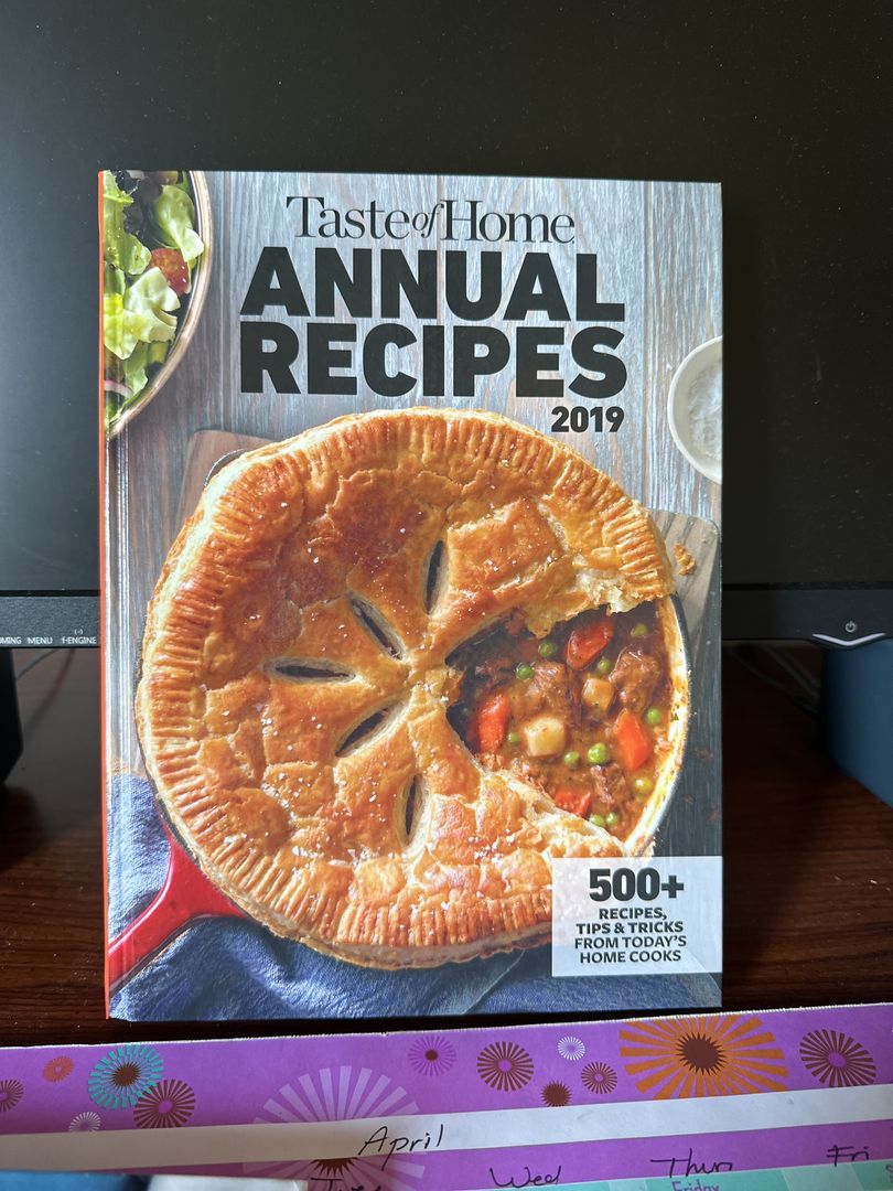 2019 Taste of Home Annual Recipes 