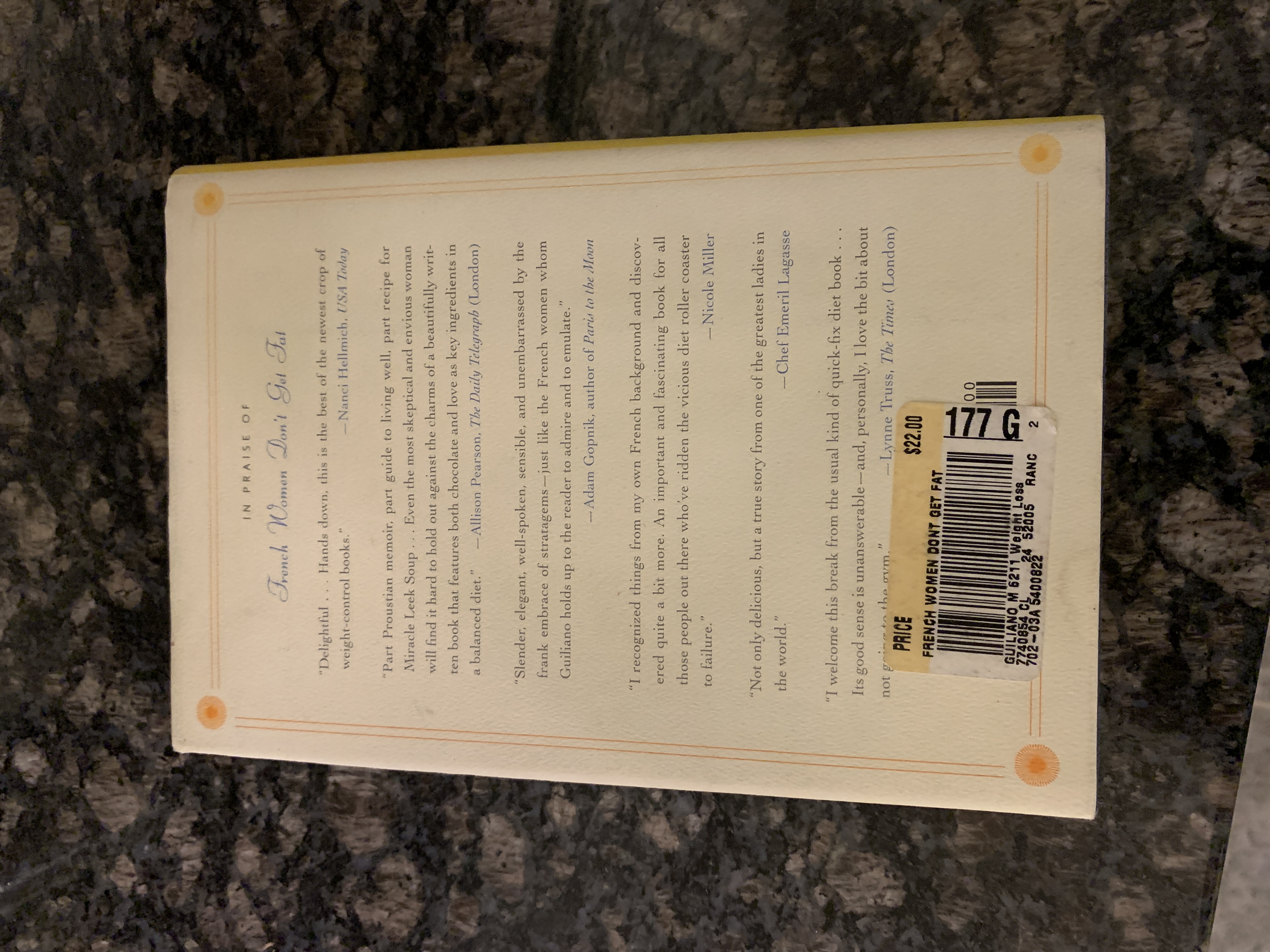 French Women Don't Get Fat