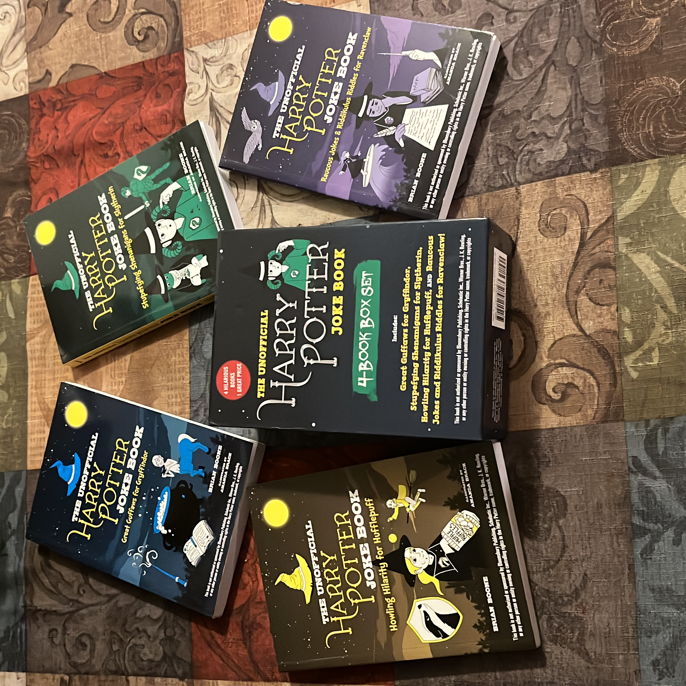 The Unofficial Harry Potter Joke Book 4-Book Box Set