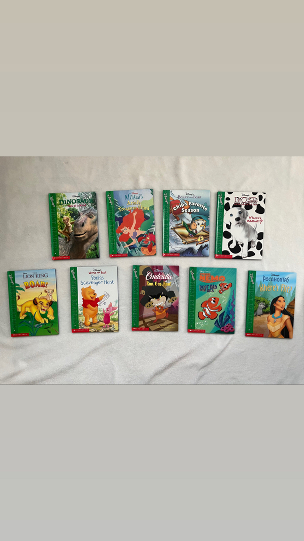 Disney learning to read Level 1 