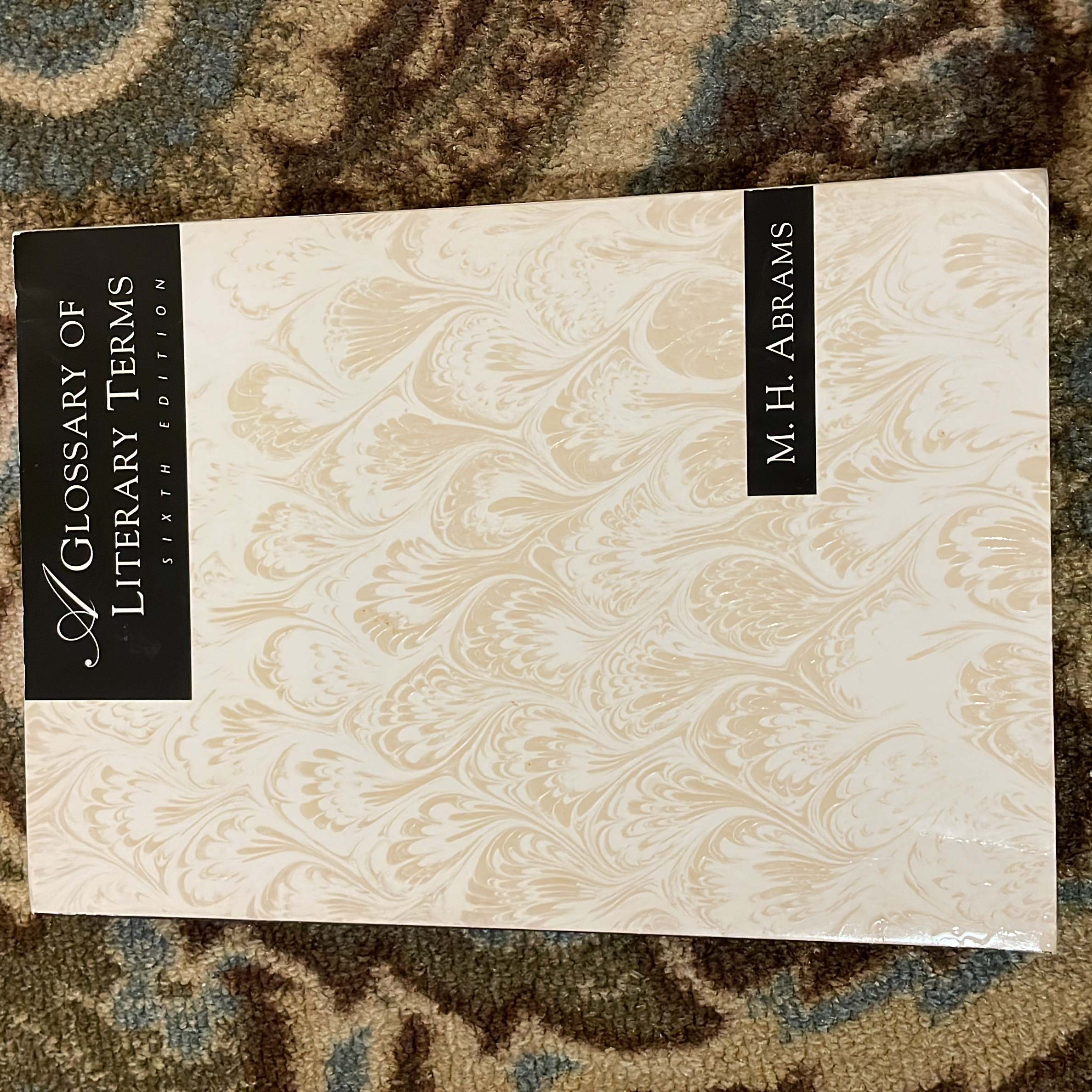 A Glossary of Literary Terms