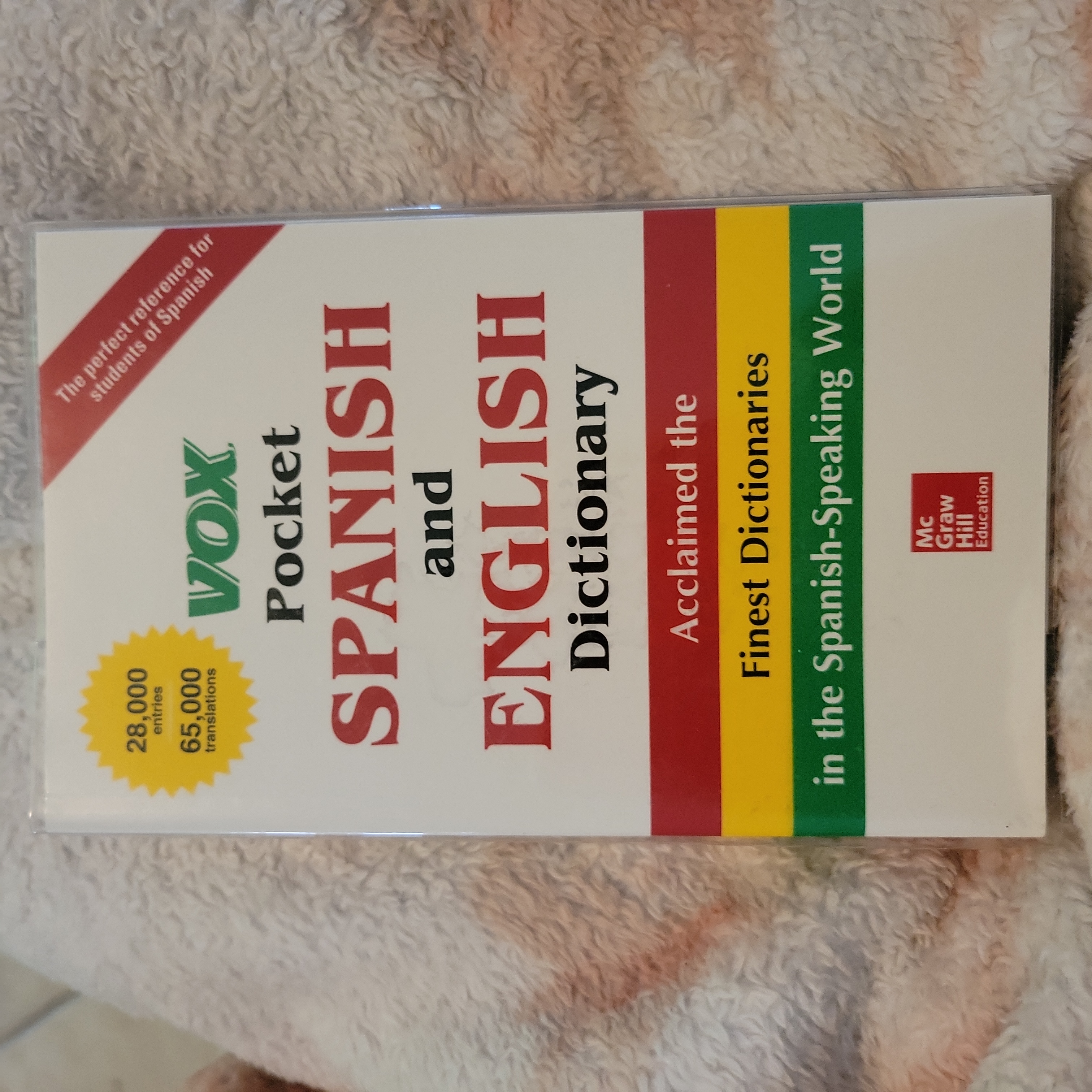 Vox Pocket Spanish-English Dictionary by Vox Staff