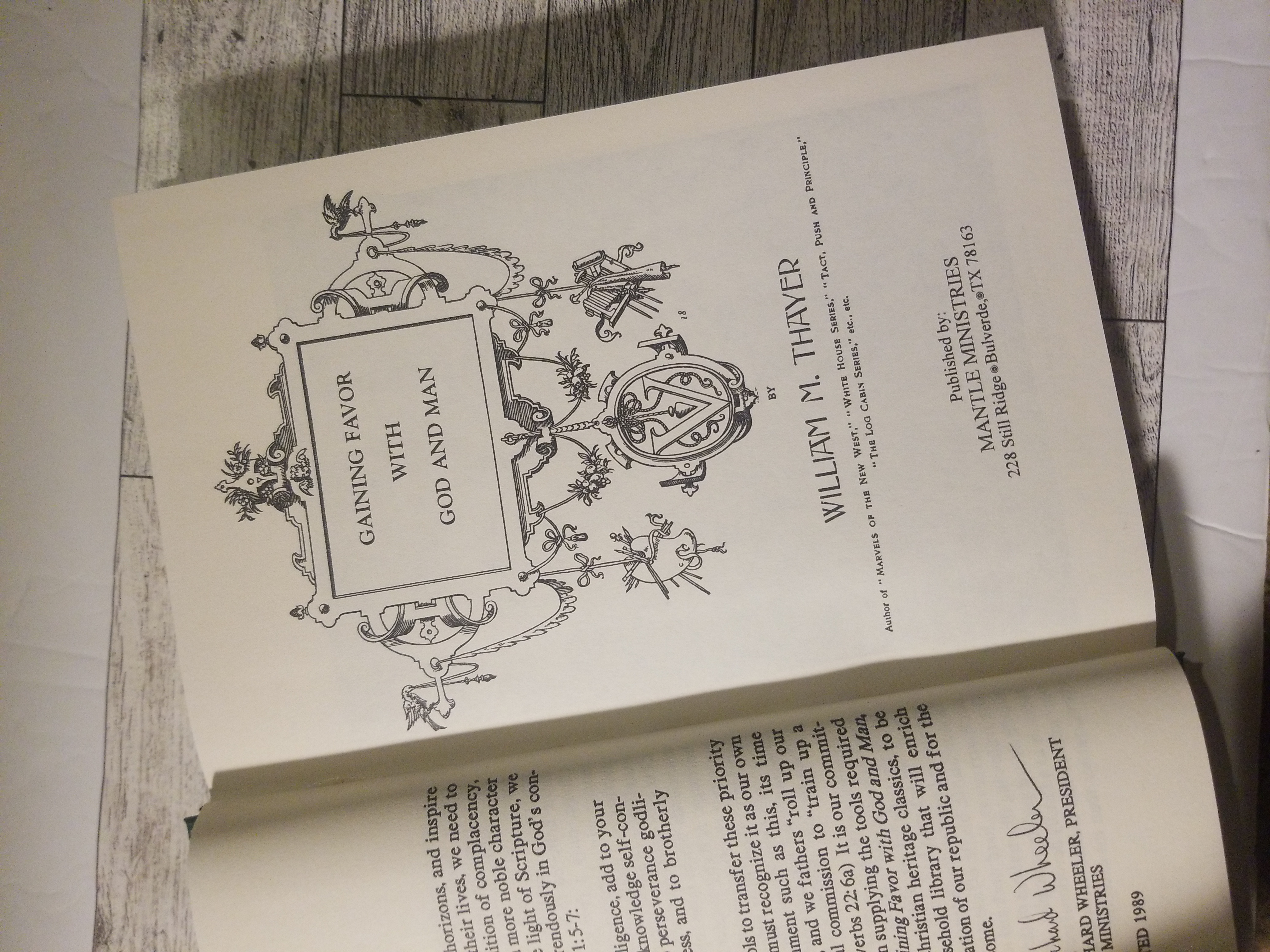 Gaining Favor With God and Man by William M. Thayer, Hardcover | Pangobooks