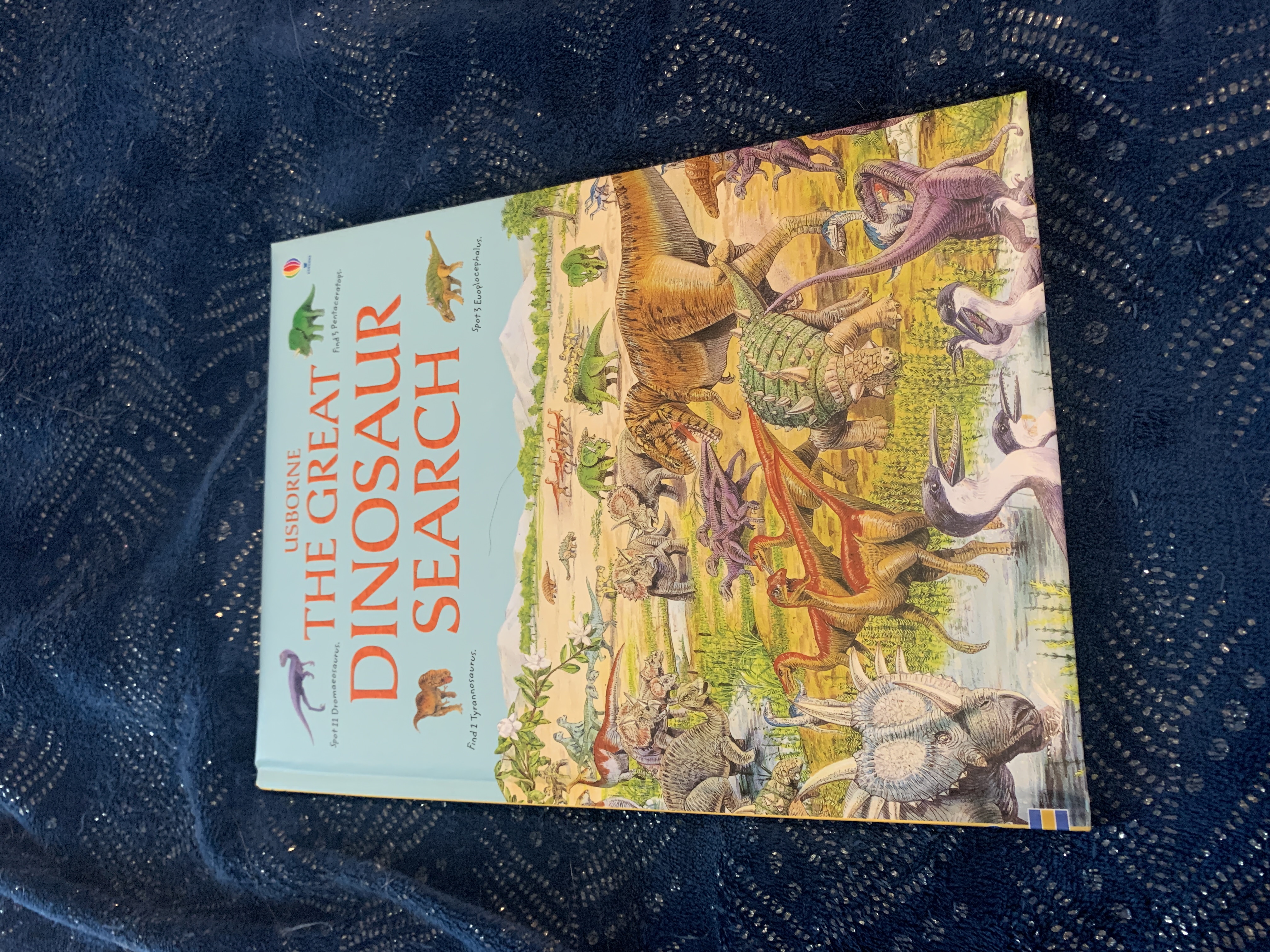 Usborne: The Great Dinosaur Search