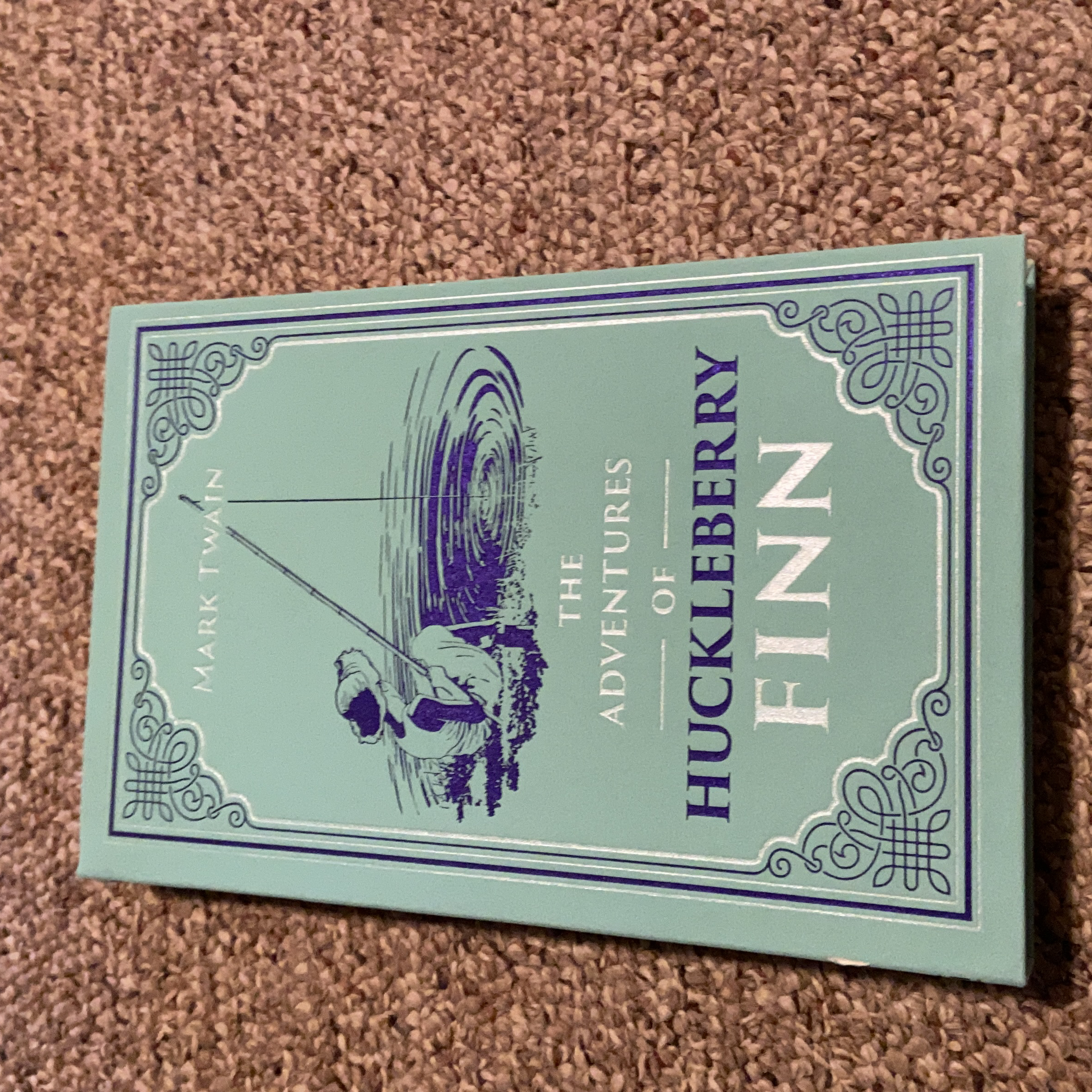 The Adventures of Huckleberry Finn Mark Twain Classic (Essential Reading, Adventure, Huck Finn, Required Literature), Ribbon Page Marker, Perfect for Gifting